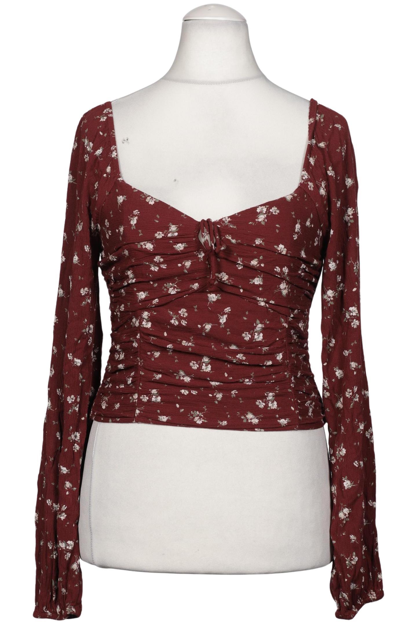 

Hollister Damen Bluse, bordeaux, Gr. 38