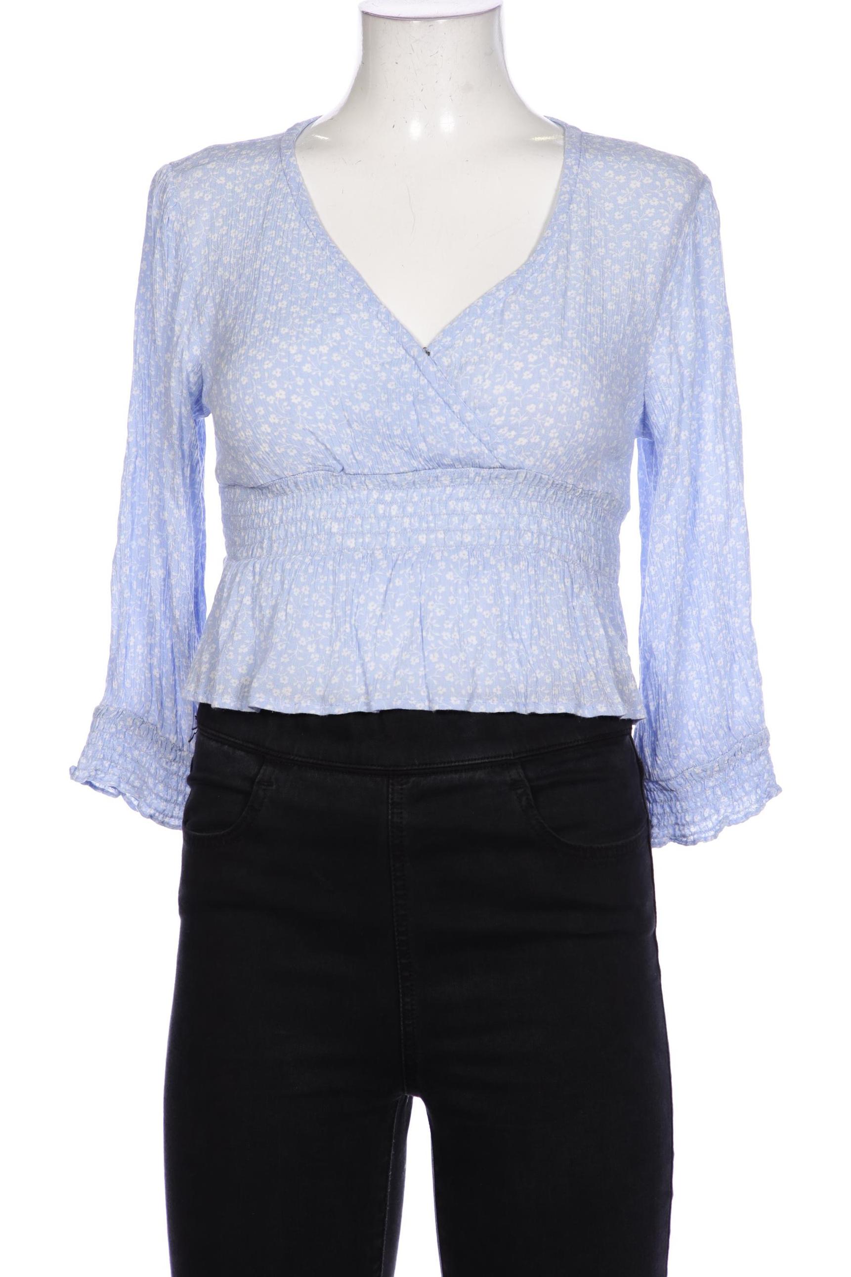 

Hollister Damen Bluse, hellblau, Gr. 38