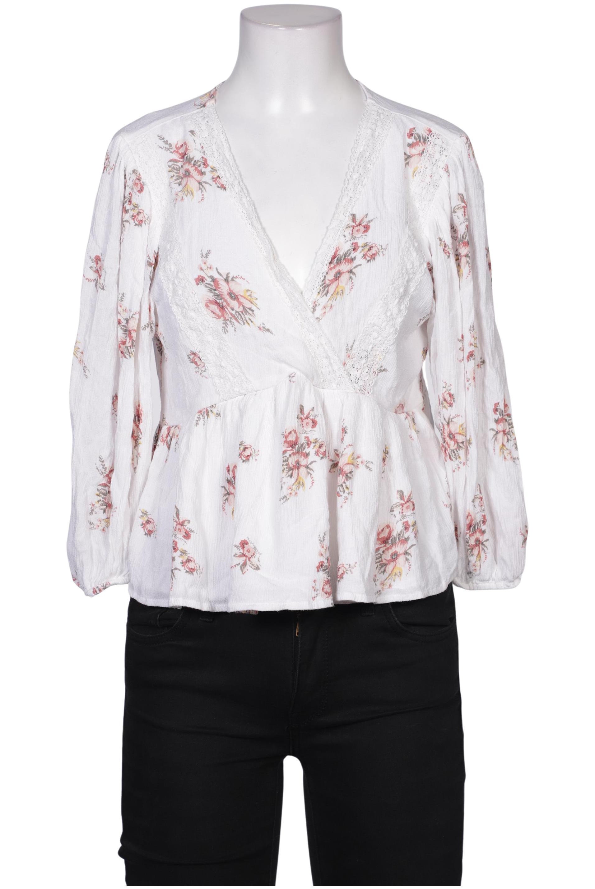 

Hollister Damen Bluse, weiß, Gr. 36