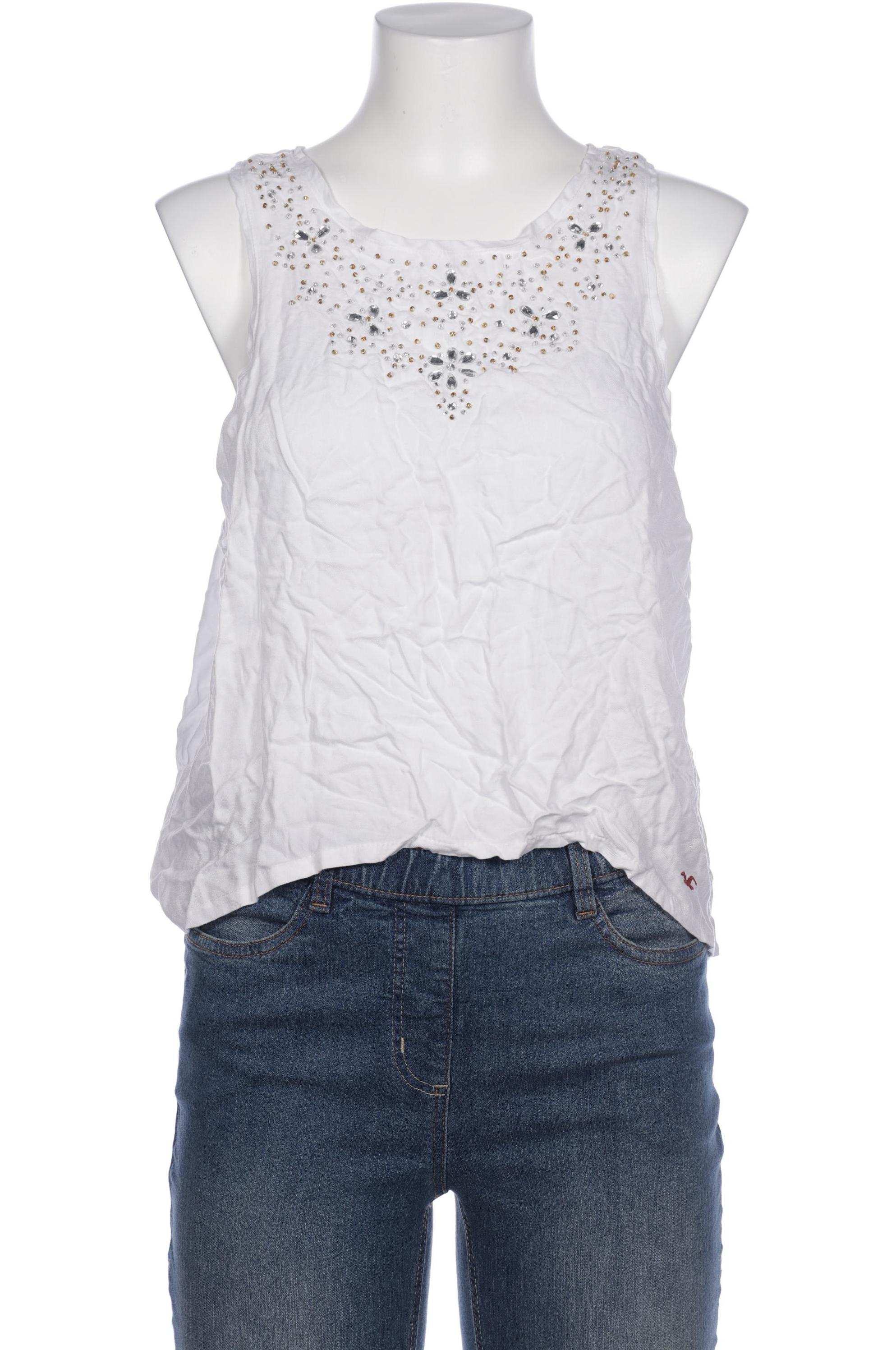 

Hollister Damen Bluse, weiß, Gr. 38