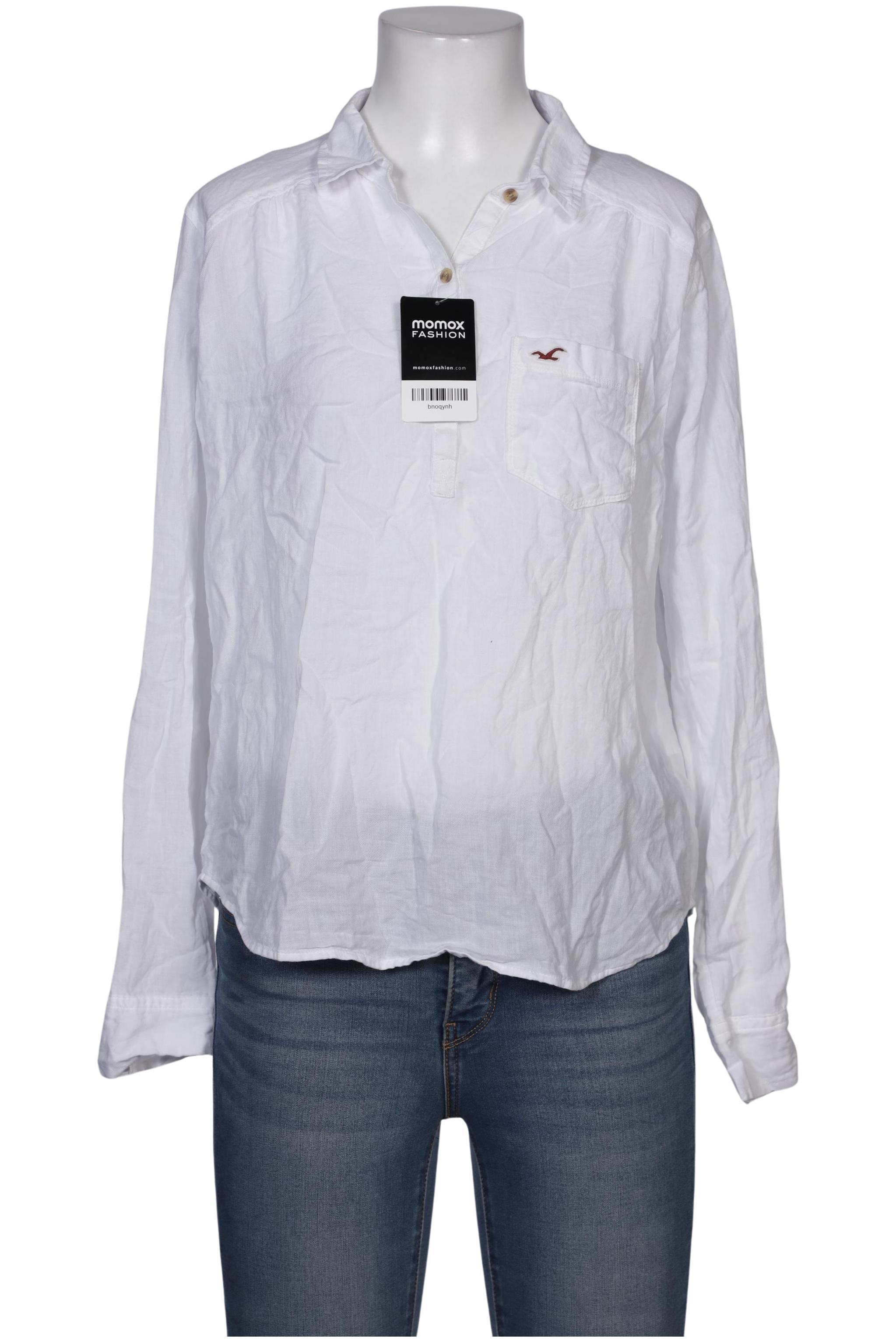 

Hollister Damen Bluse, weiß, Gr. 36