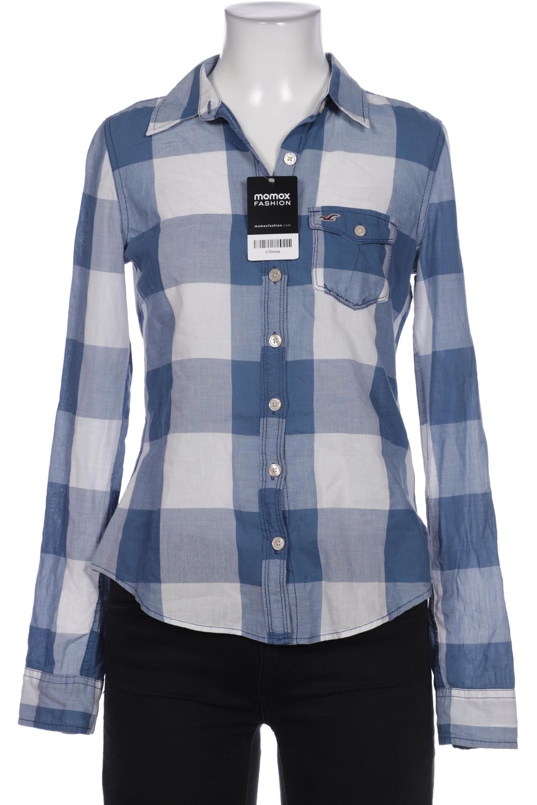 

Hollister Damen Bluse, blau, Gr. 36