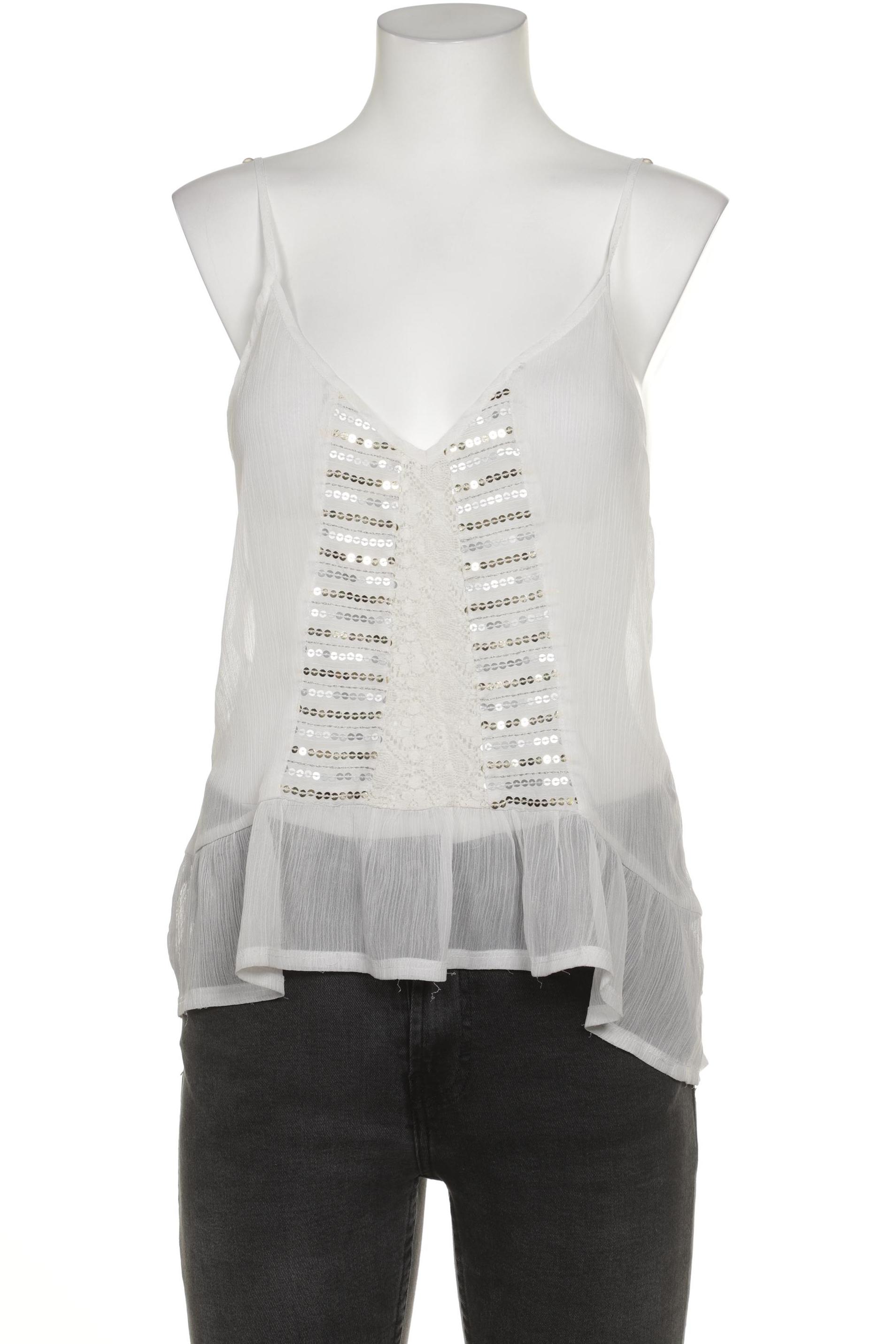 

Hollister Damen Bluse, weiß, Gr.