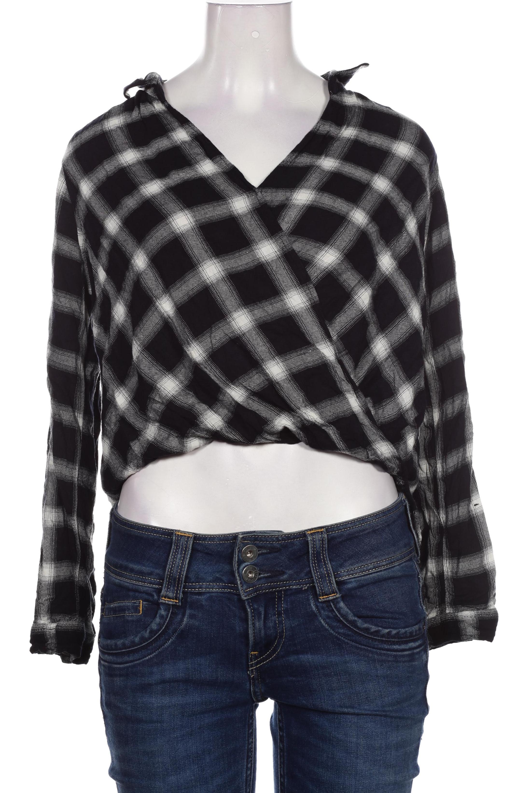 

Hollister Damen Bluse, schwarz, Gr. 34