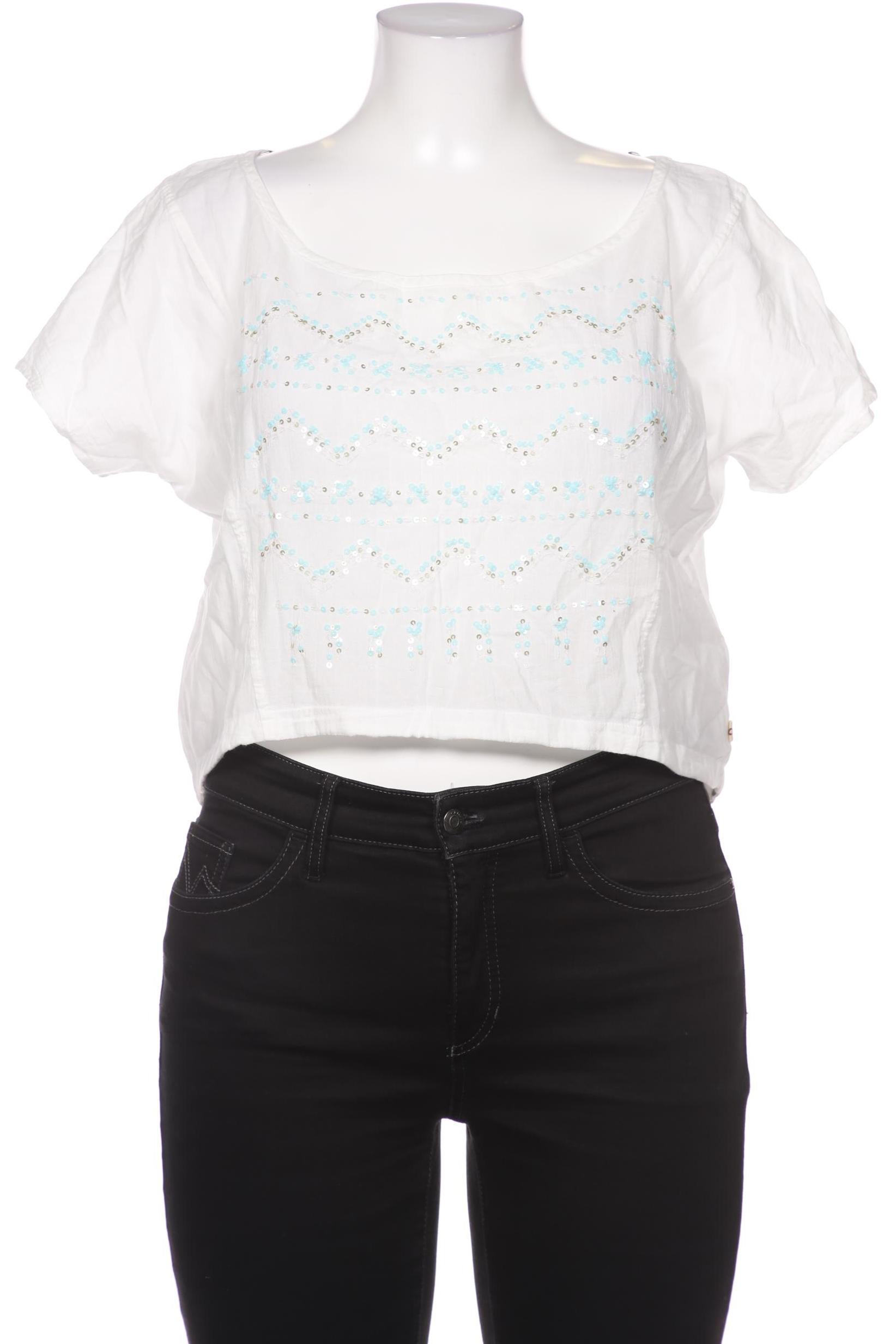 

Hollister Damen Bluse, weiß, Gr. 42