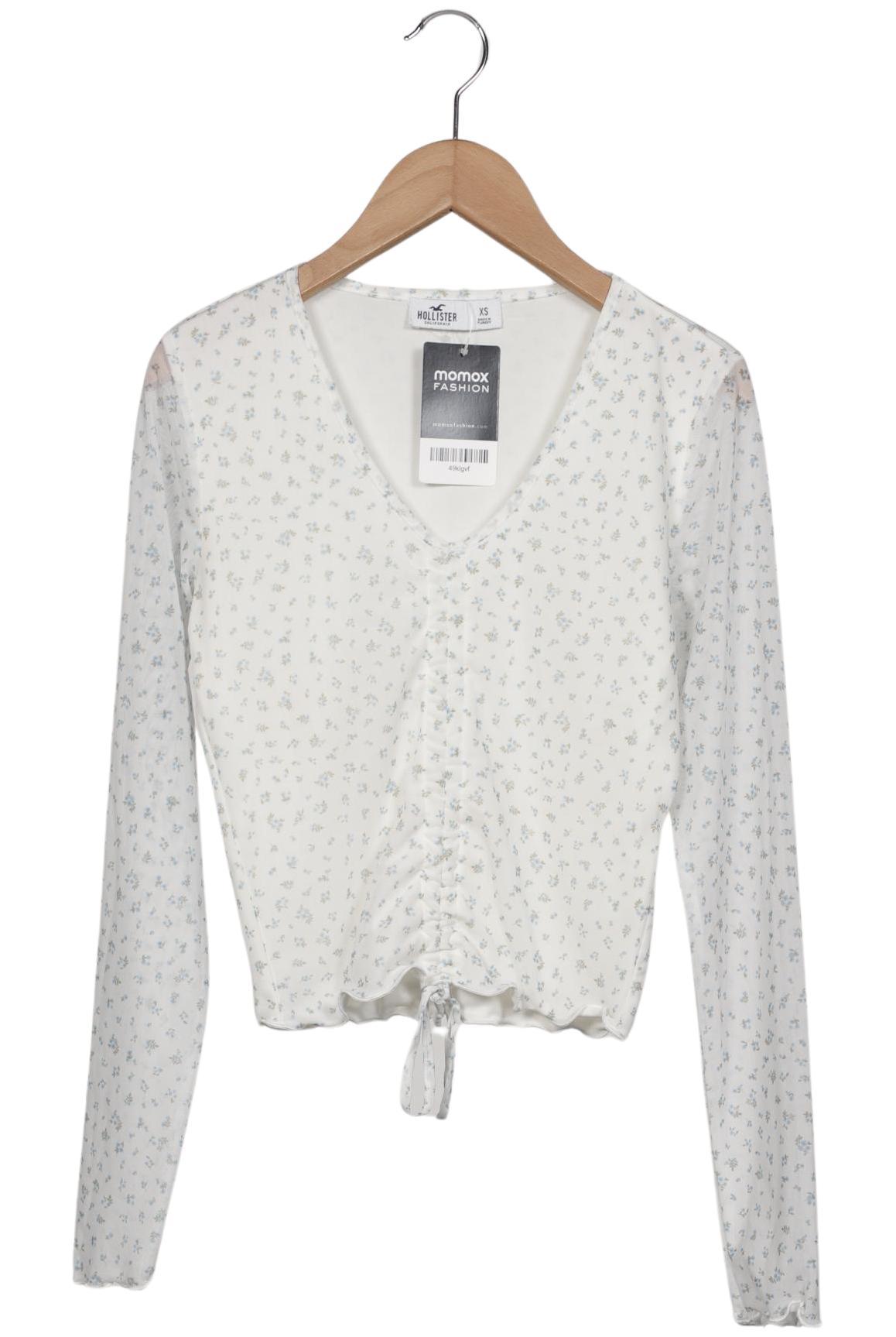 

Hollister Damen Bluse, cremeweiß, Gr. 34