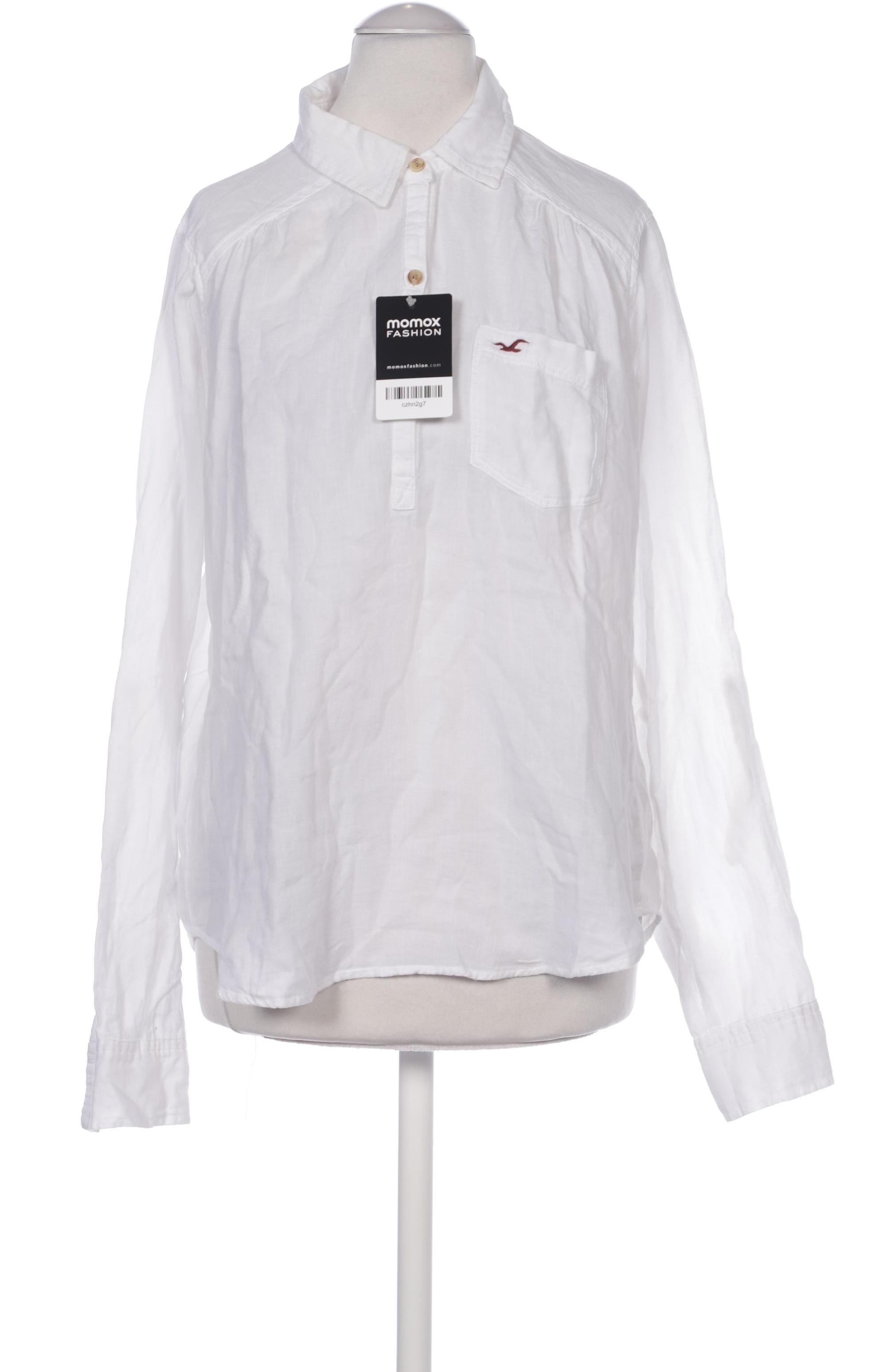 

Hollister Damen Bluse, weiß, Gr. 36