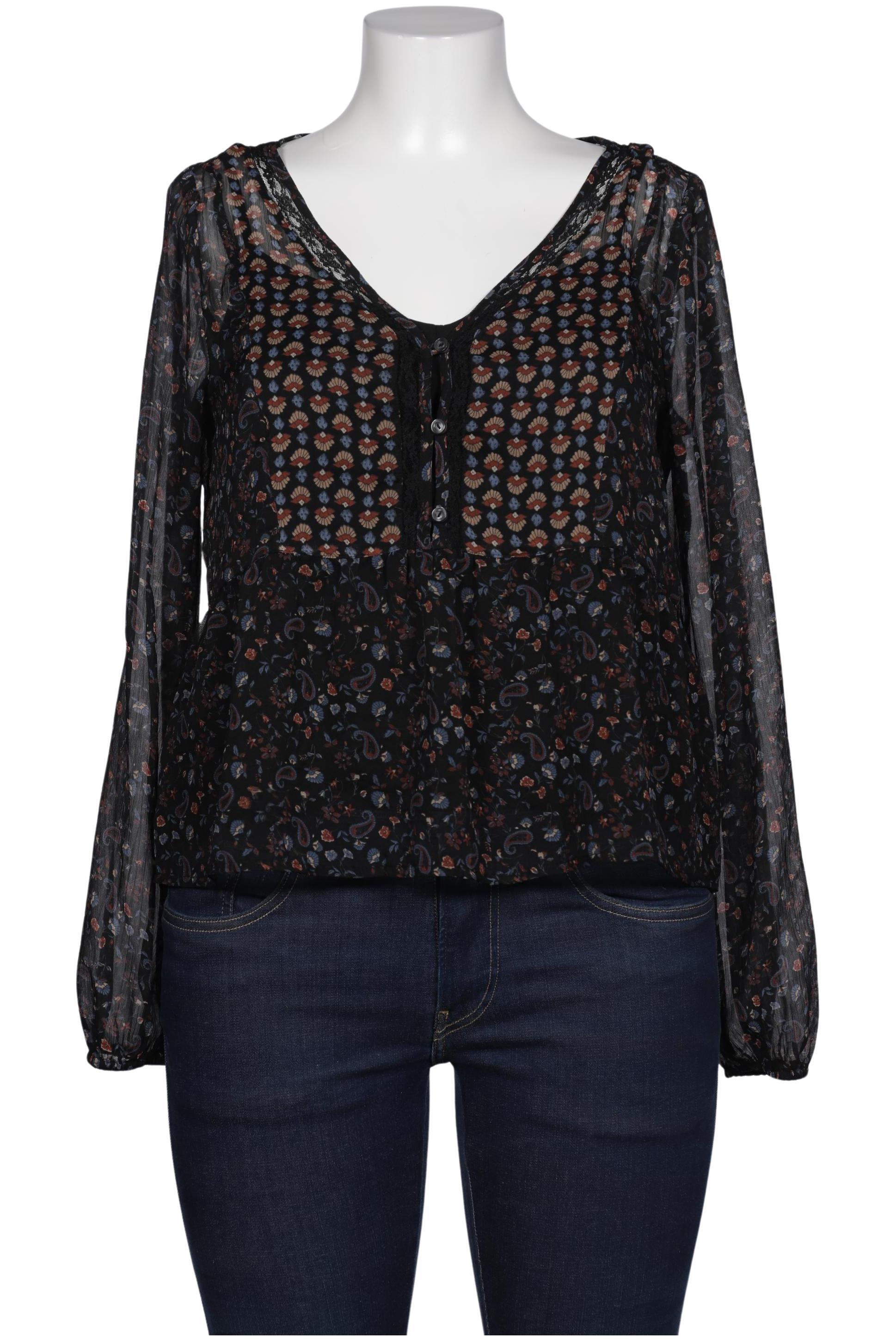 

Hollister Damen Bluse, schwarz, Gr. 42