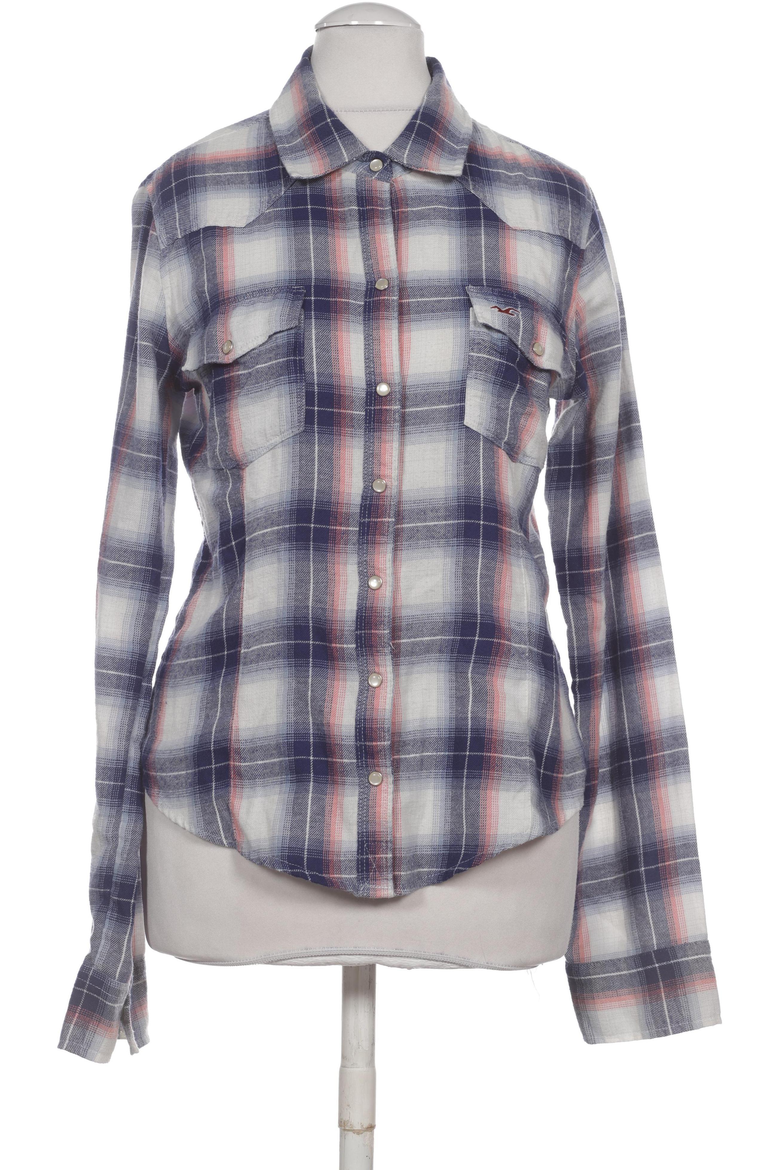 

Hollister Damen Bluse, blau, Gr. 34