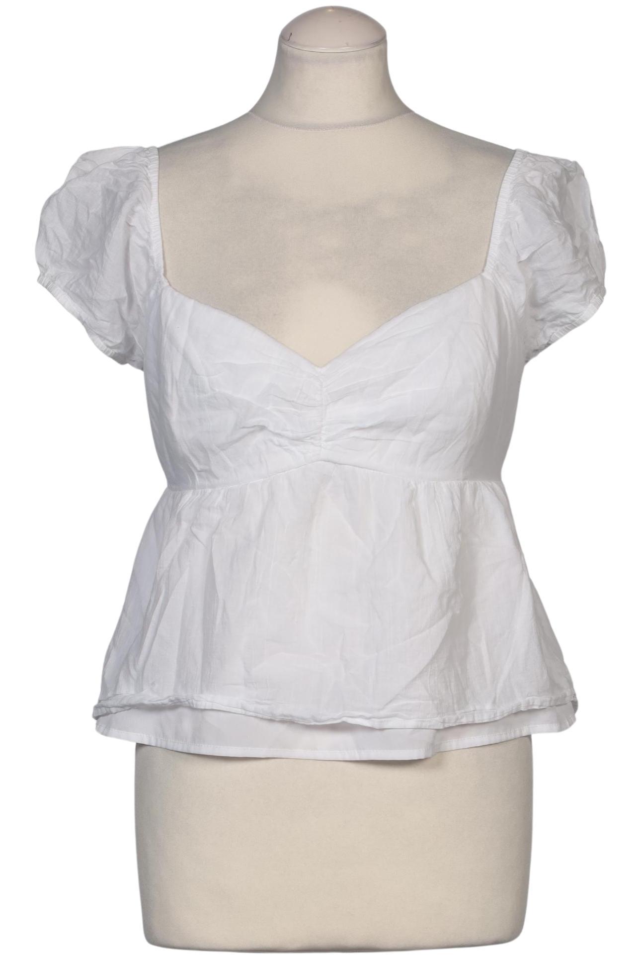 

Hollister Damen Bluse, weiß, Gr. 38