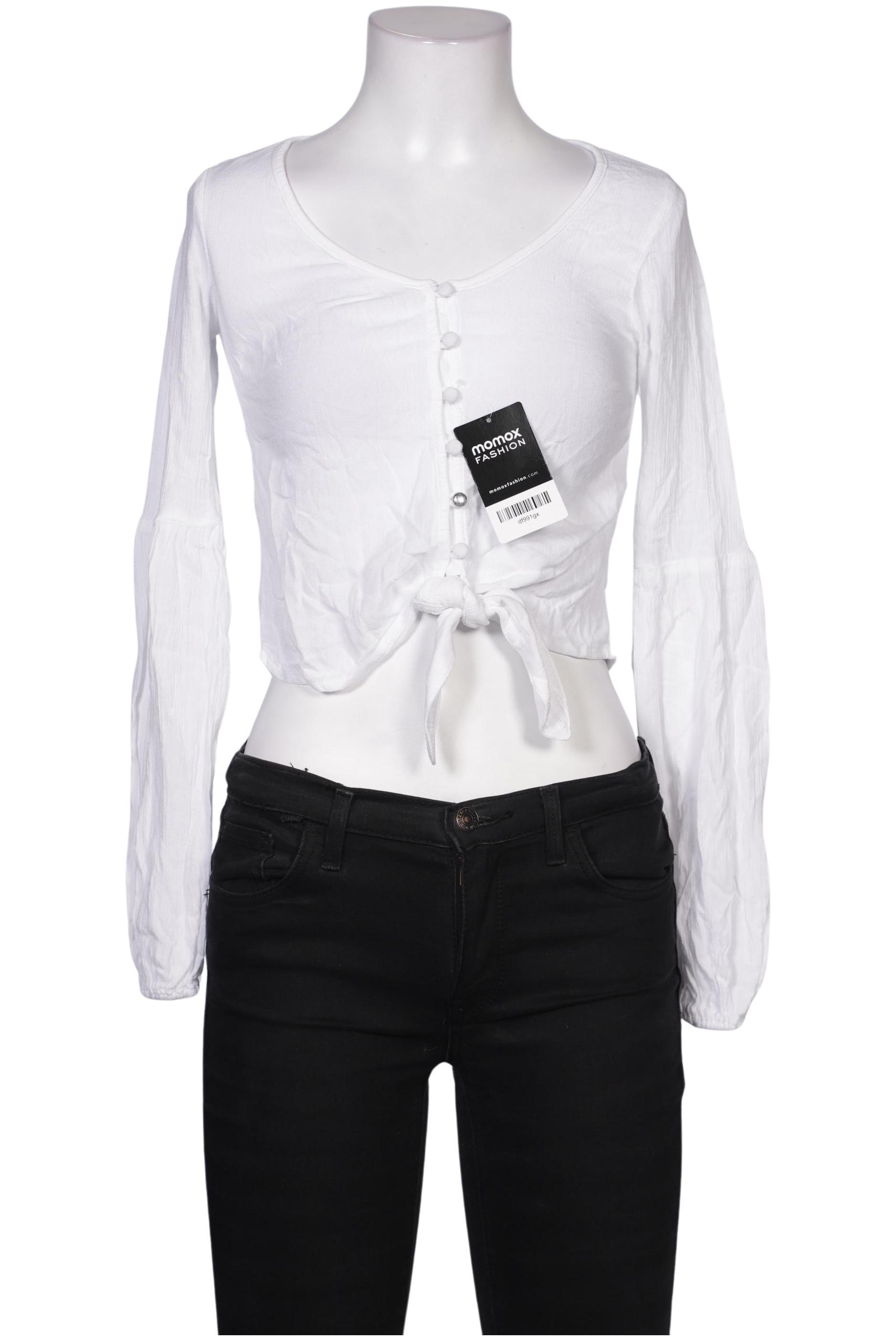 

Hollister Damen Bluse, weiß, Gr. 34
