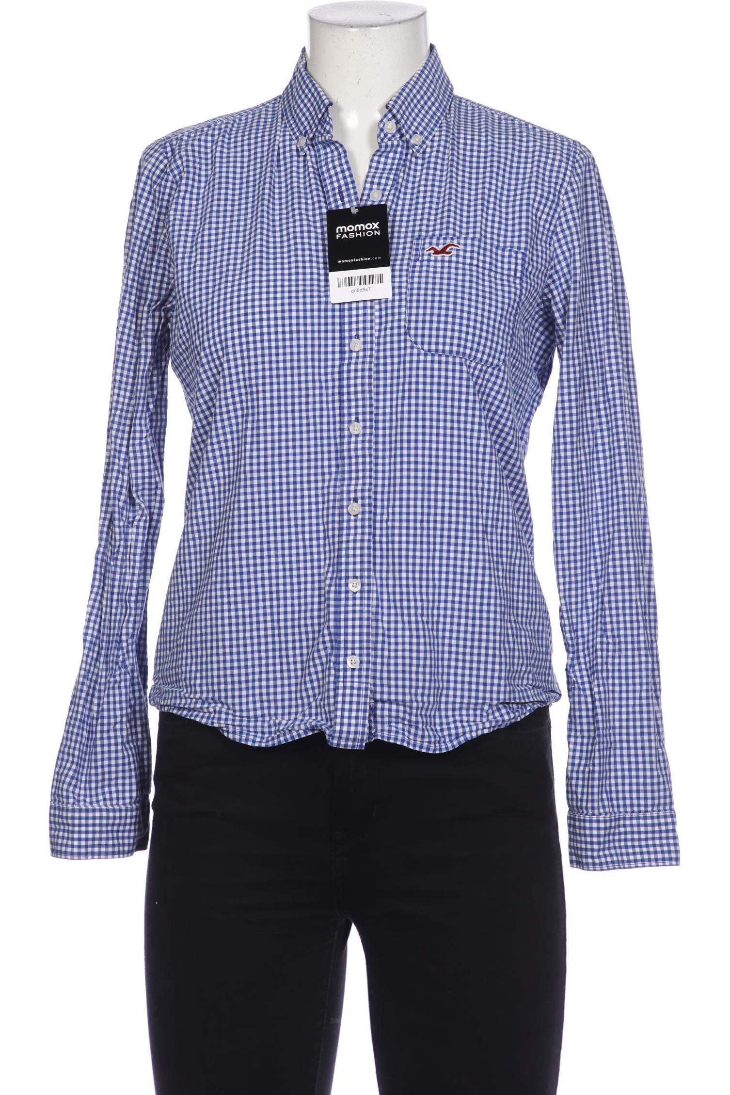 

Hollister Damen Bluse, blau, Gr. 42
