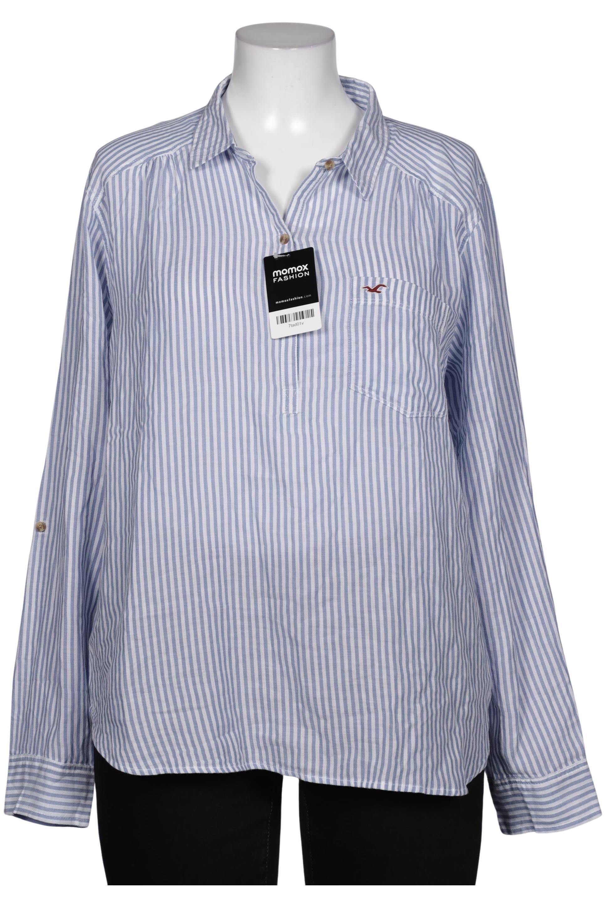 

Hollister Damen Bluse, hellblau, Gr. 44