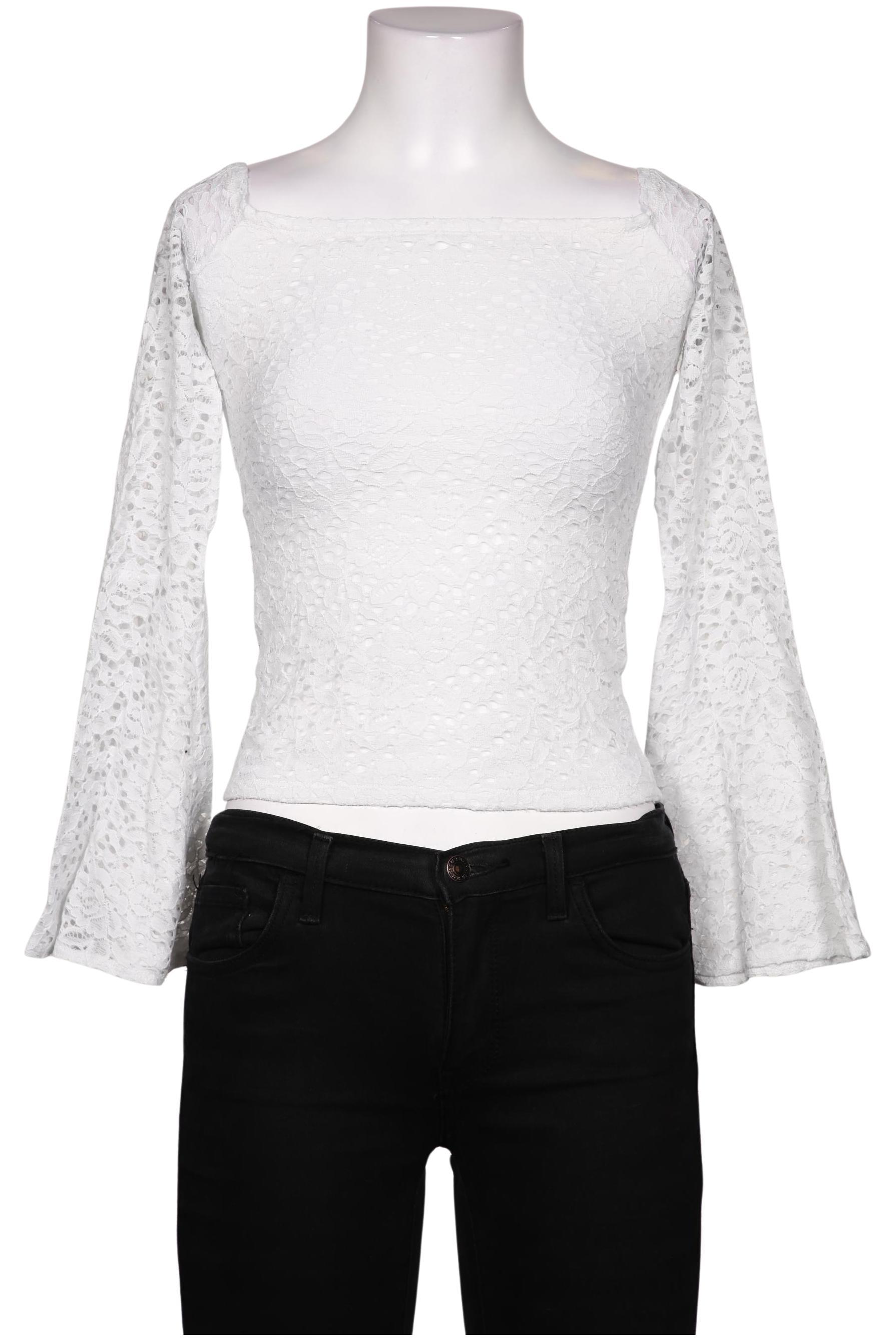 

Hollister Damen Bluse, weiß, Gr. 34