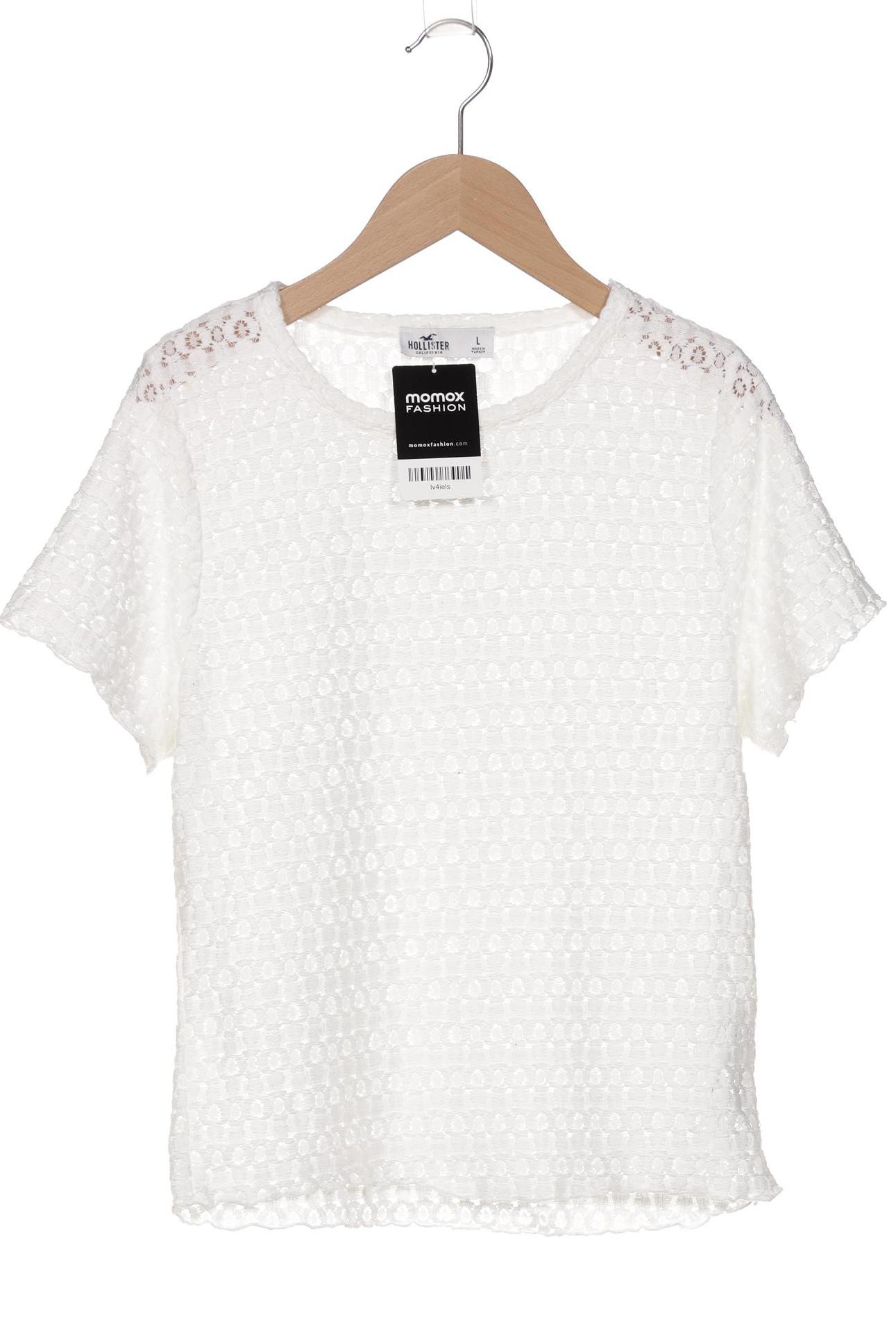 

Hollister Damen Bluse, weiß, Gr. 42