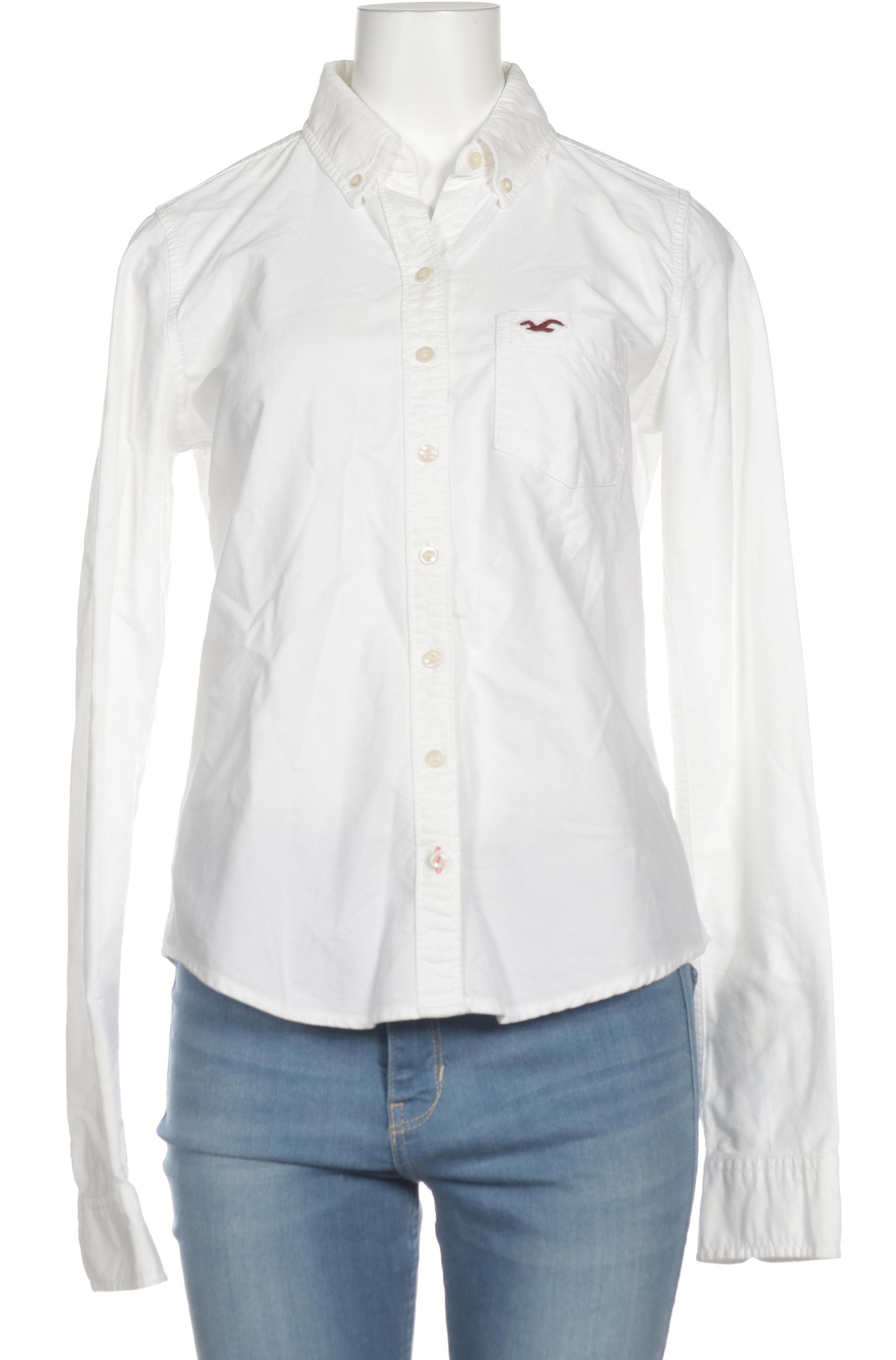 

Hollister Damen Bluse, weiß, Gr.