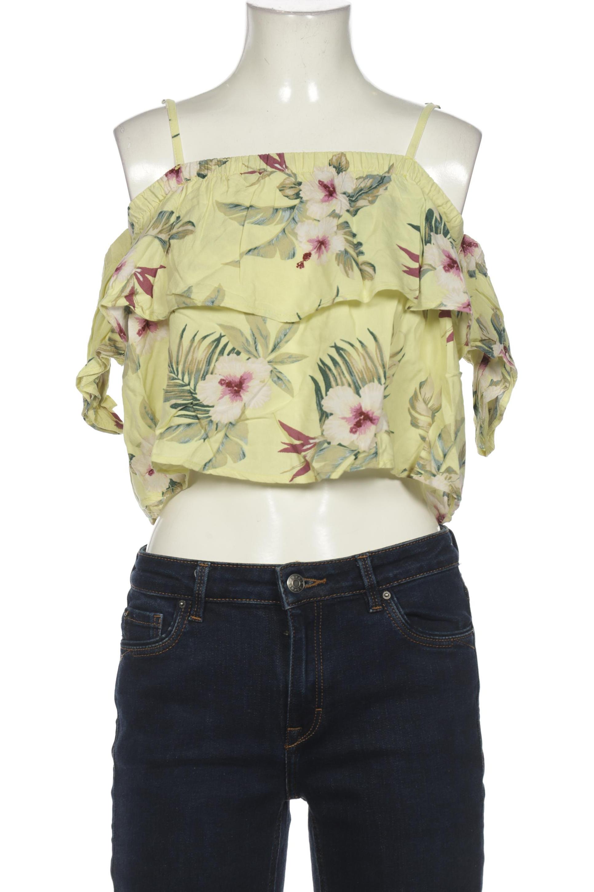 

Hollister Damen Bluse, gelb, Gr. 34