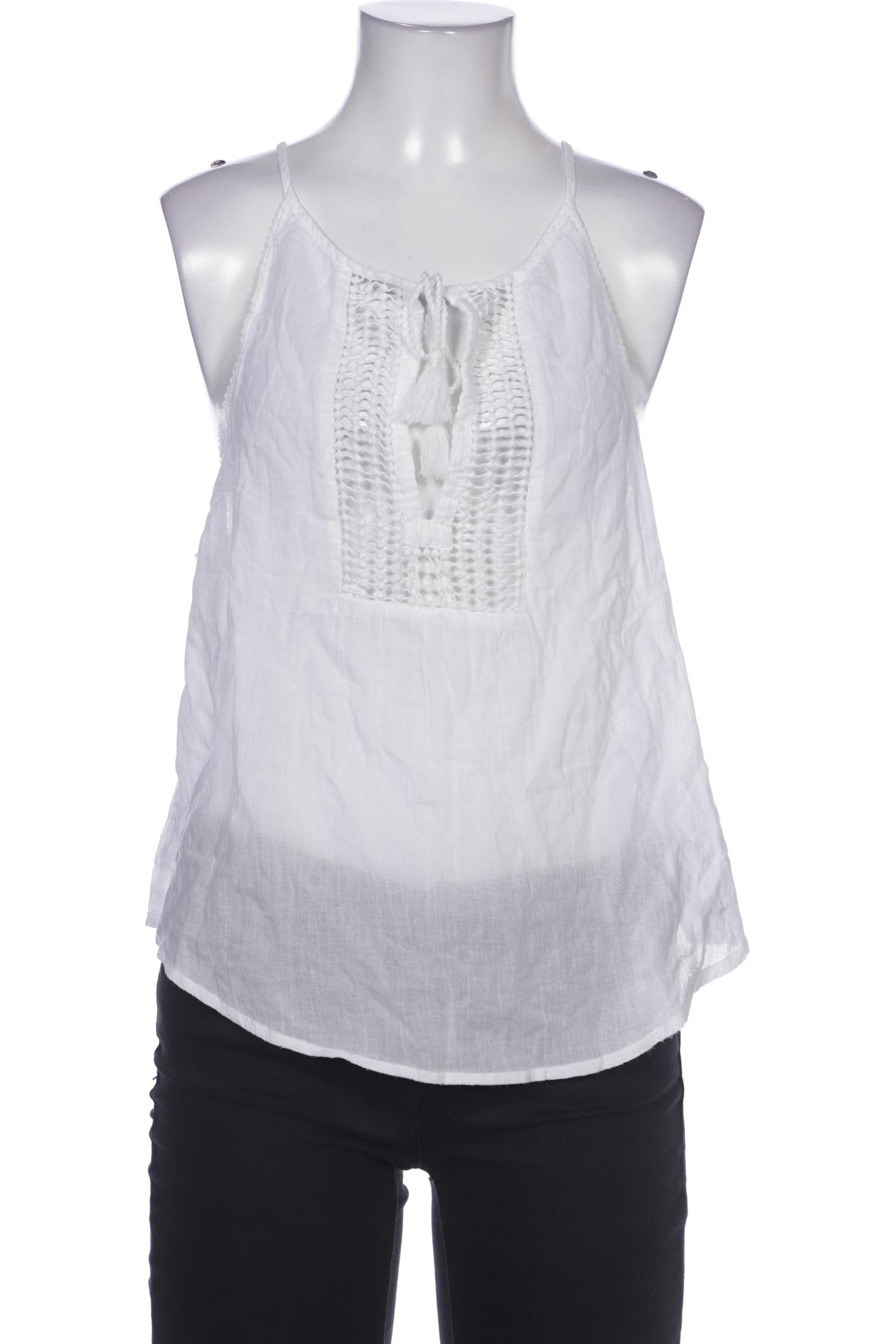 

Hollister Damen Bluse, weiß, Gr. 36