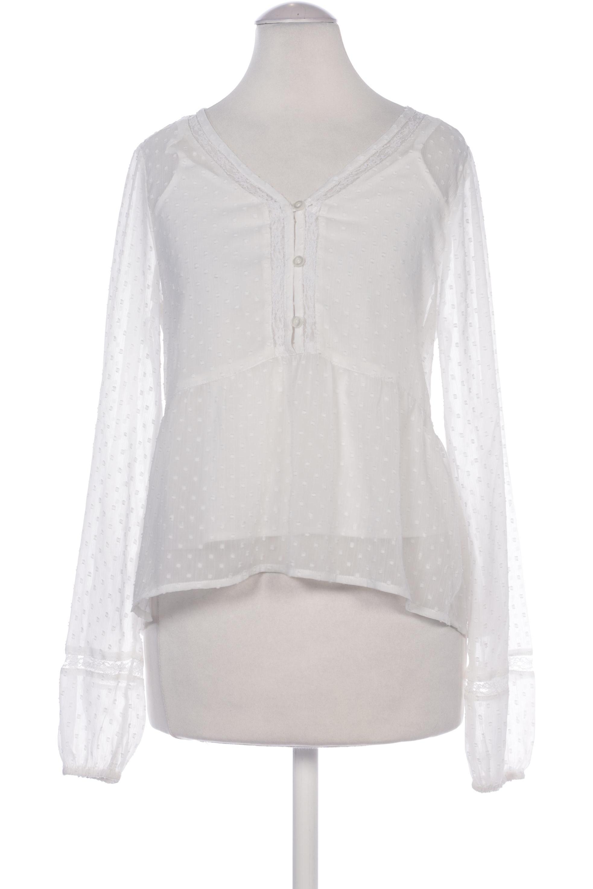 

Hollister Damen Bluse, weiß, Gr. 34