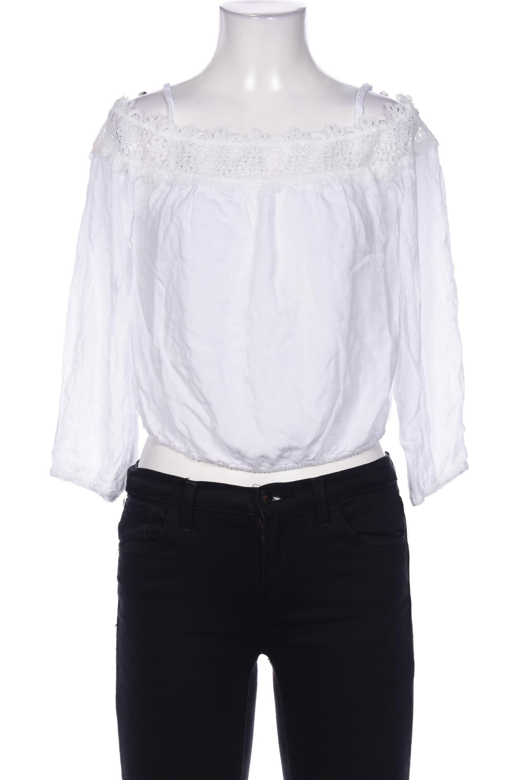 

Hollister Damen Bluse, weiß, Gr. 34