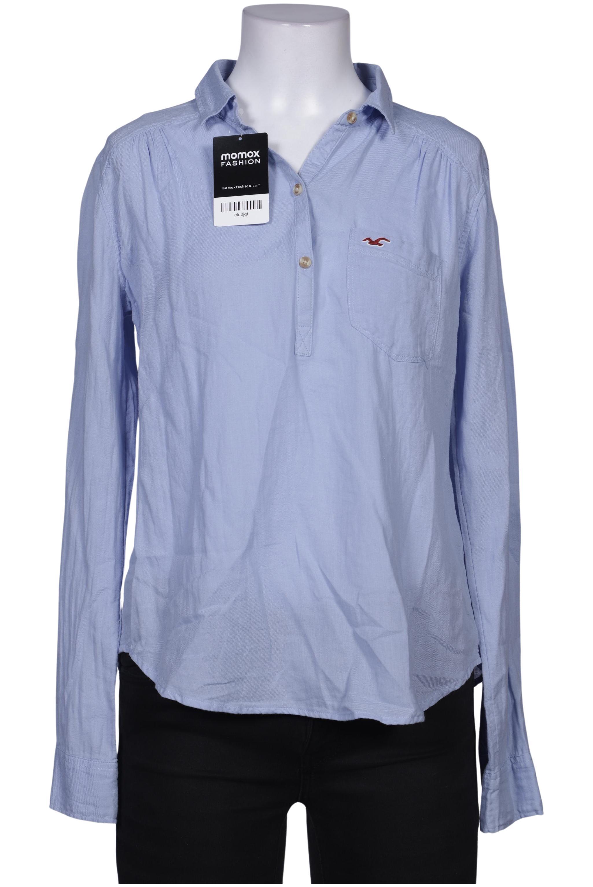 

Hollister Damen Bluse, hellblau, Gr. 36