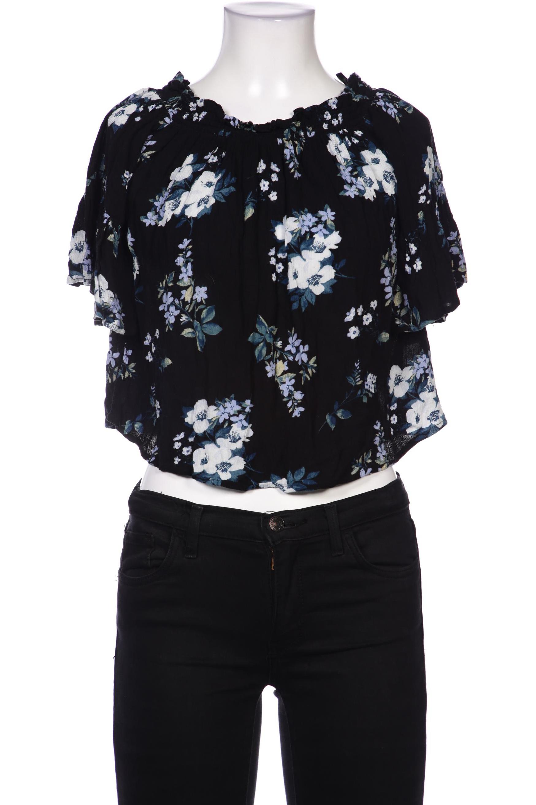

Hollister Damen Bluse, schwarz, Gr. 34