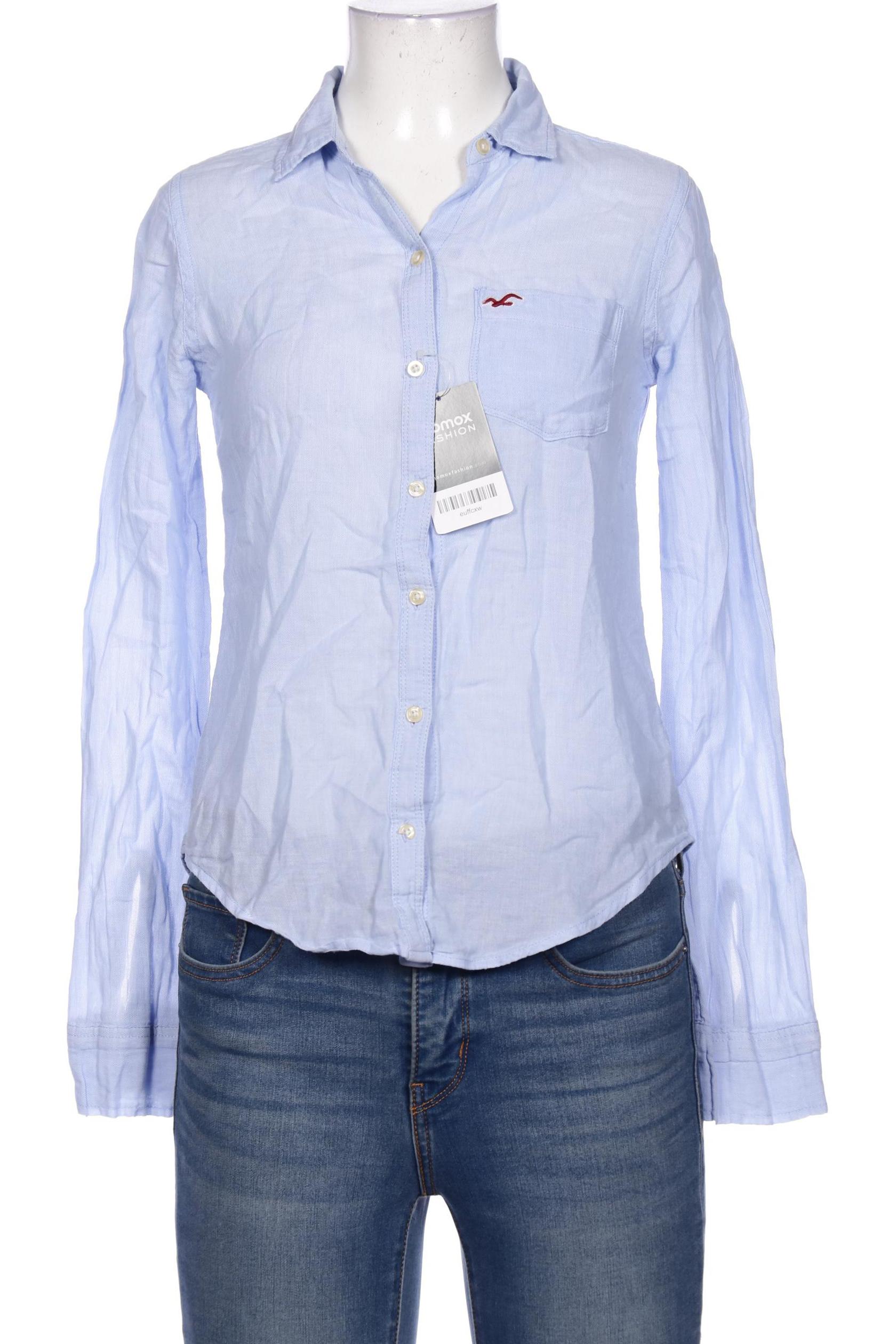 

Hollister Damen Bluse, hellblau, Gr. 34