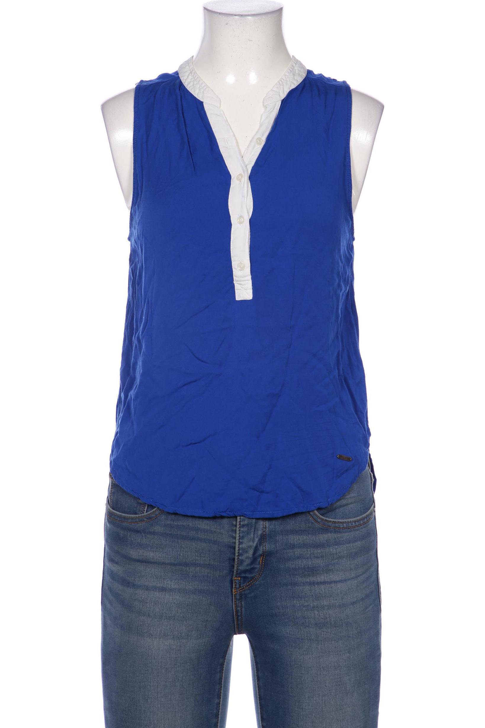 

Hollister Damen Bluse, blau, Gr. 34