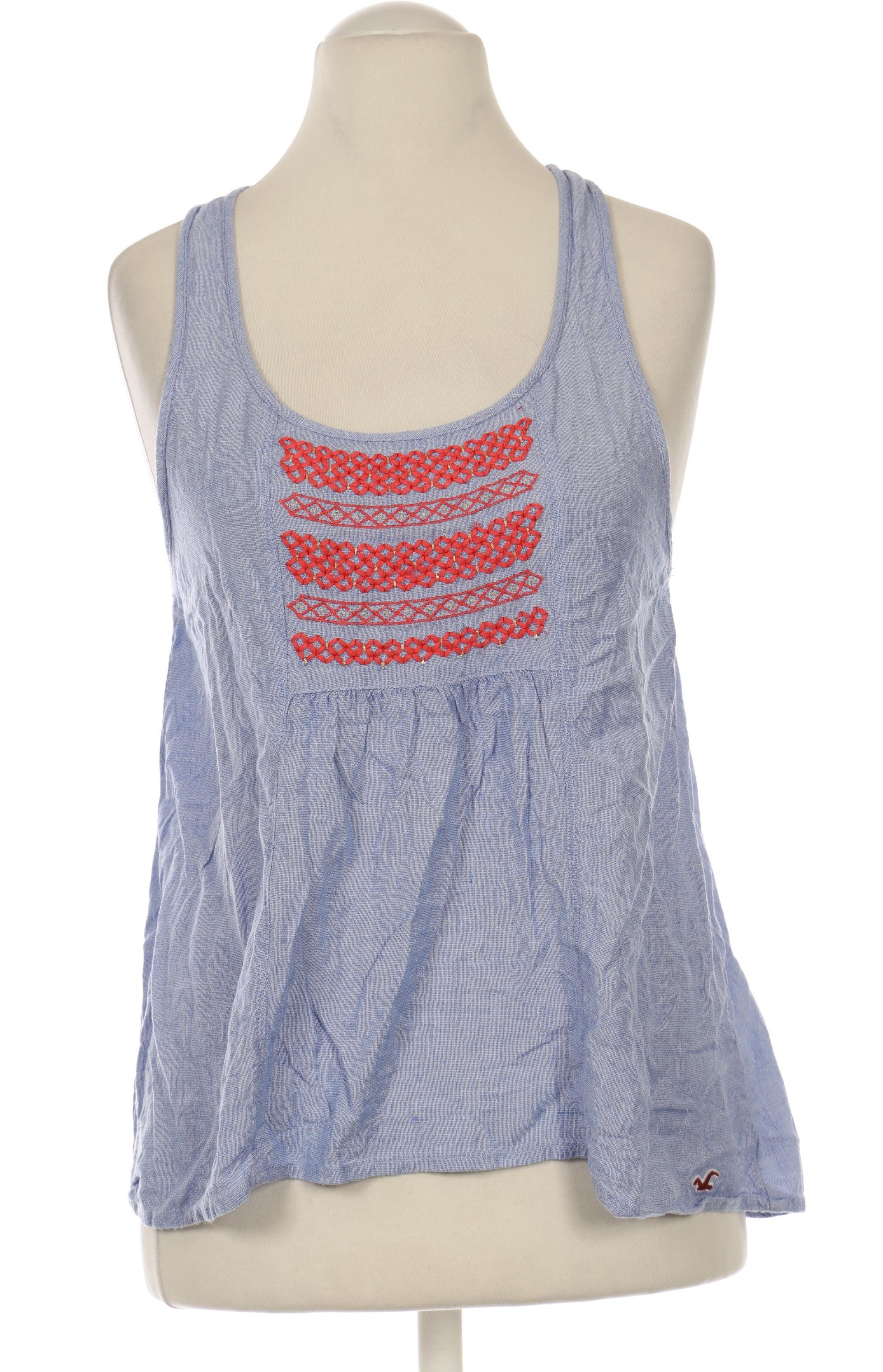 

Hollister Damen Bluse, blau, Gr.