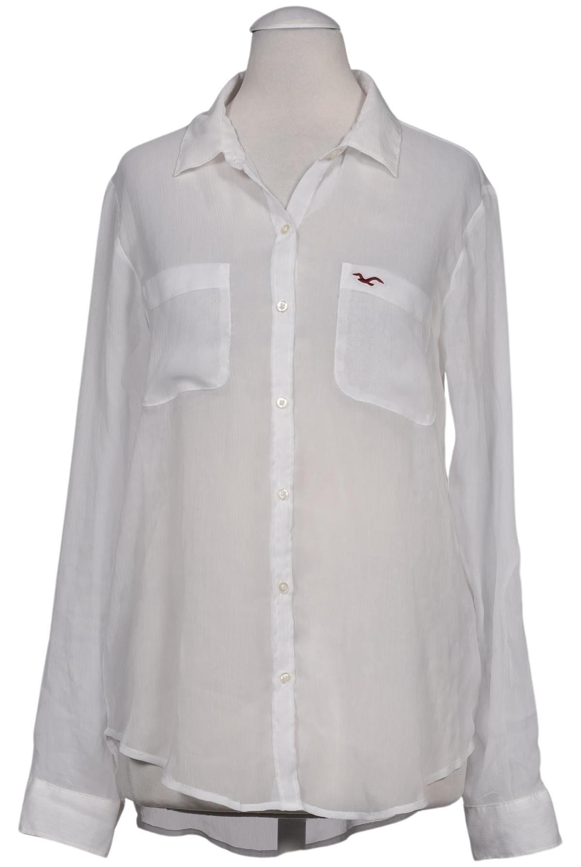 

Hollister Damen Bluse, weiß, Gr. 34