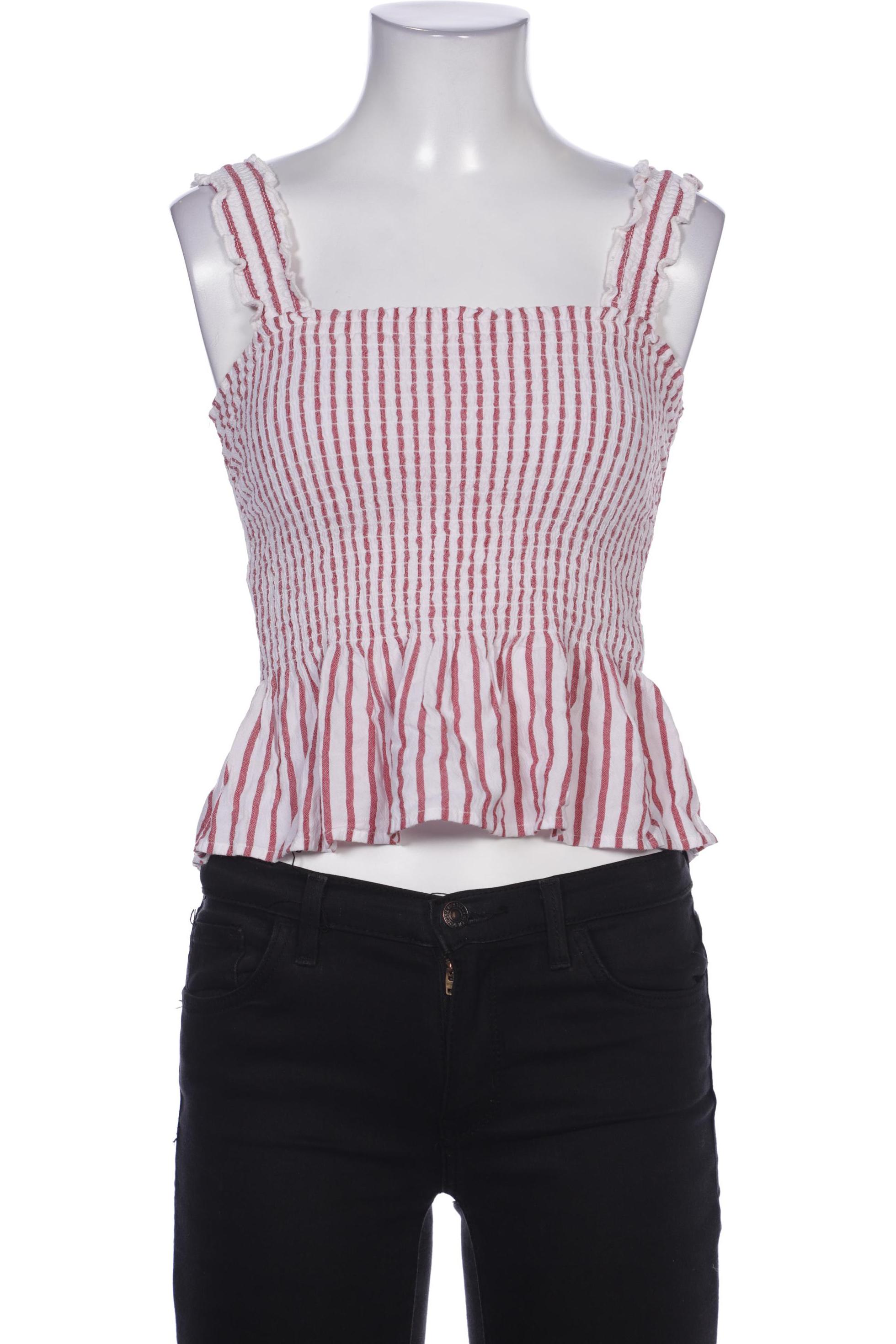 

Hollister Damen Bluse, weiß, Gr. 36