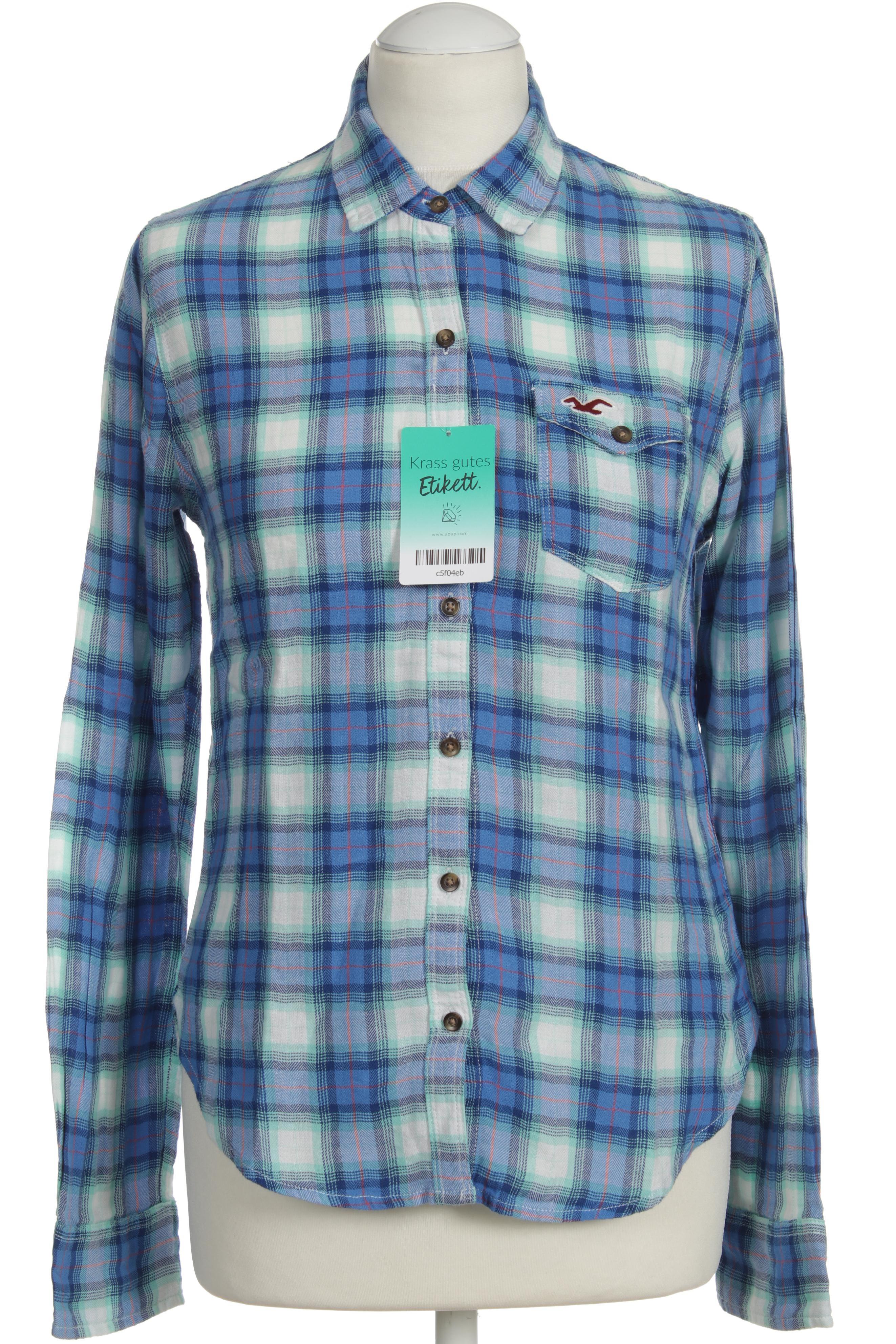 

Hollister Damen Bluse, blau, Gr. 34