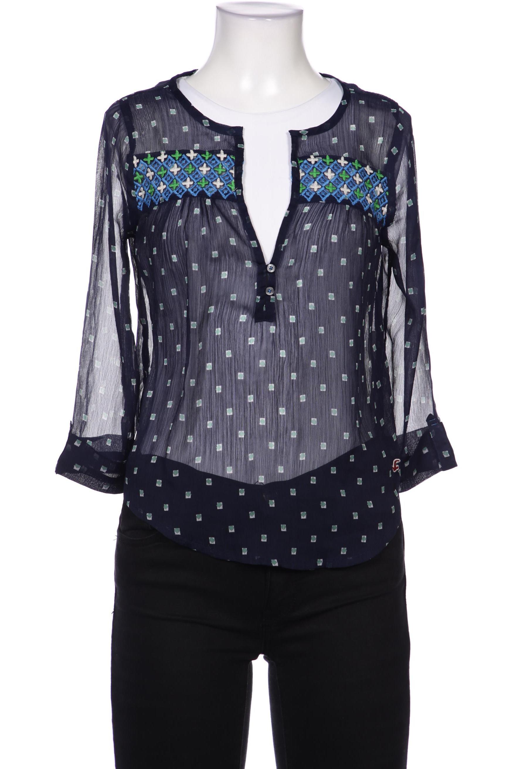 

Hollister Damen Bluse, marineblau, Gr. 34