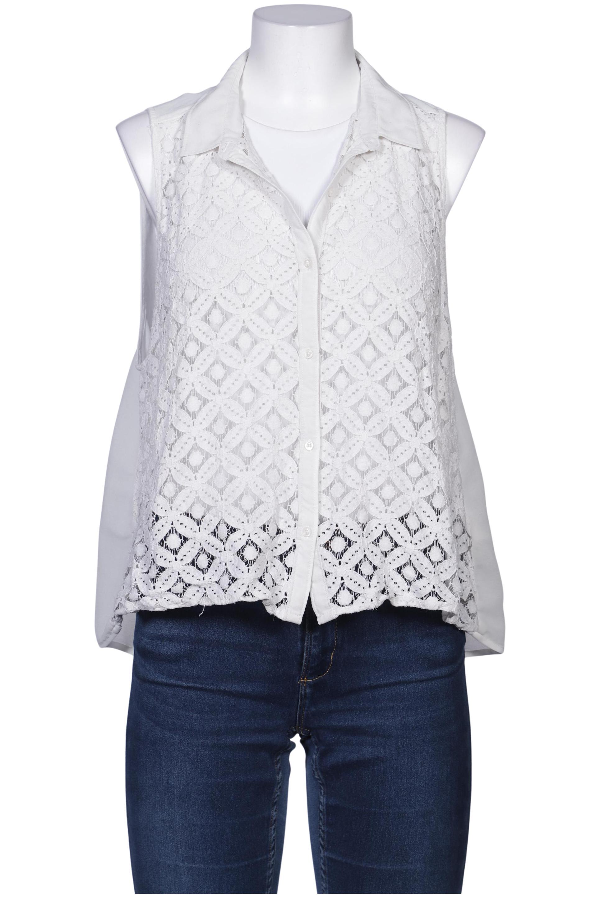 

Hollister Damen Bluse, weiß, Gr. 42