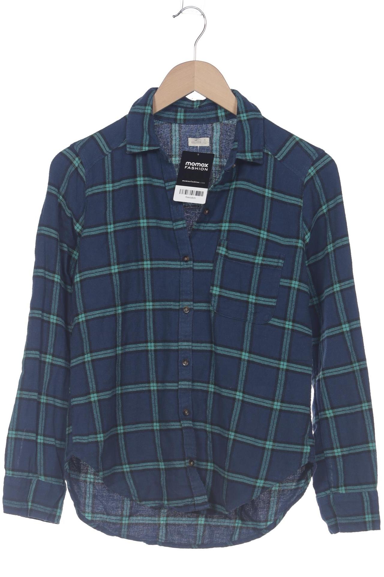 

Hollister Damen Bluse, blau, Gr. 34