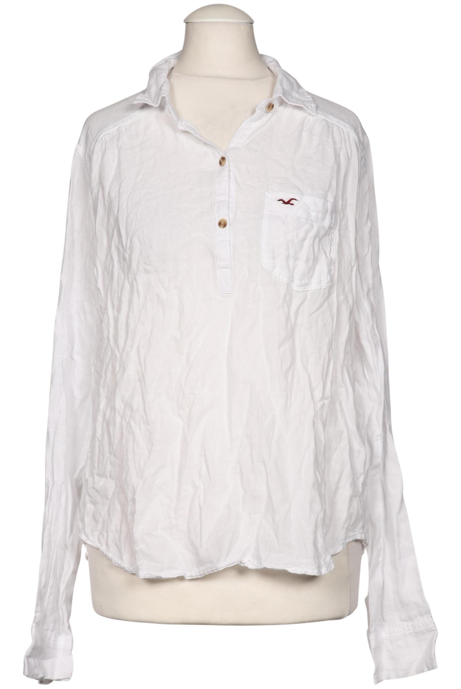 

Hollister Damen Bluse, weiß, Gr. 34
