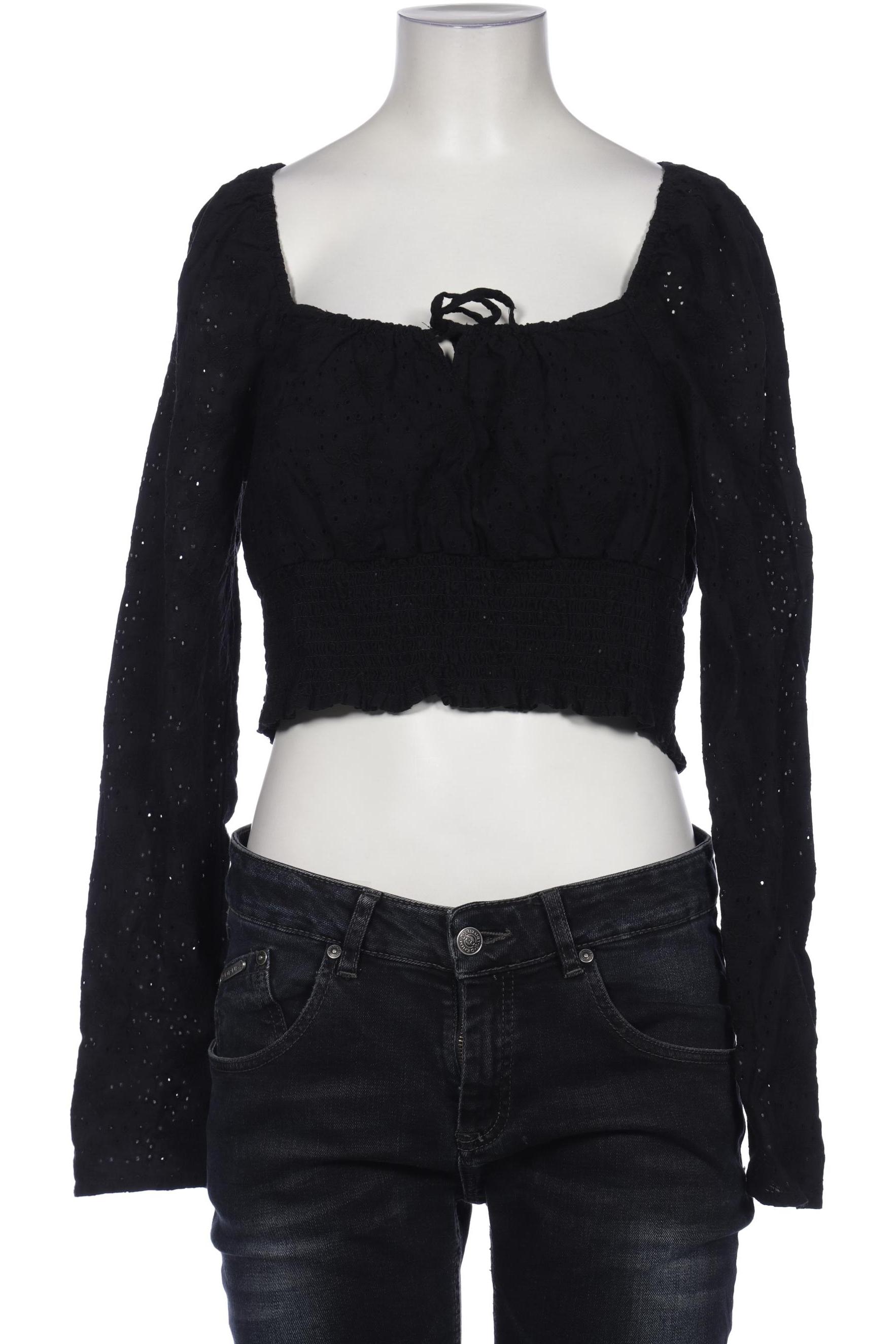 

Hollister Damen Bluse, schwarz, Gr. 38