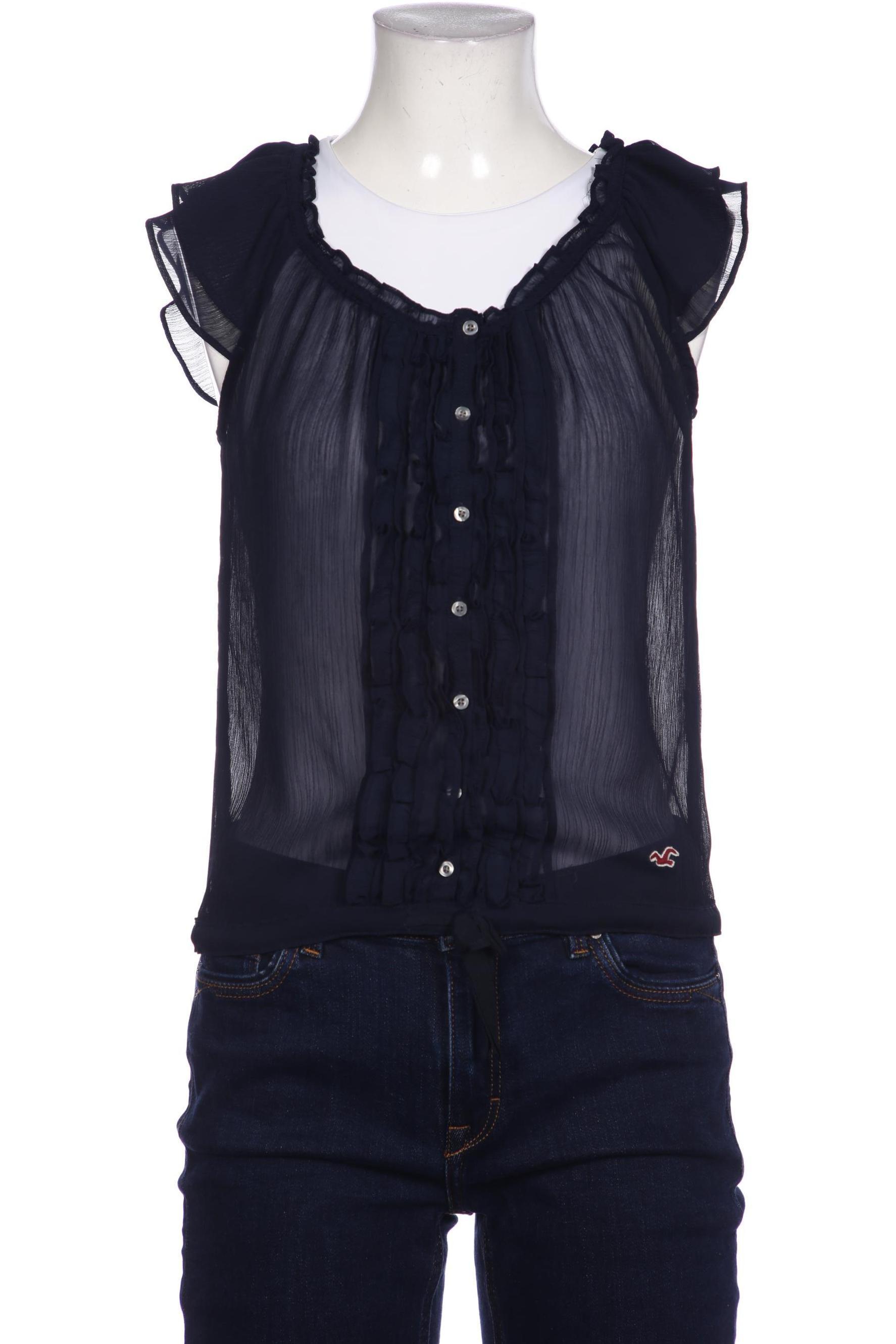 

Hollister Damen Bluse, marineblau, Gr. 36