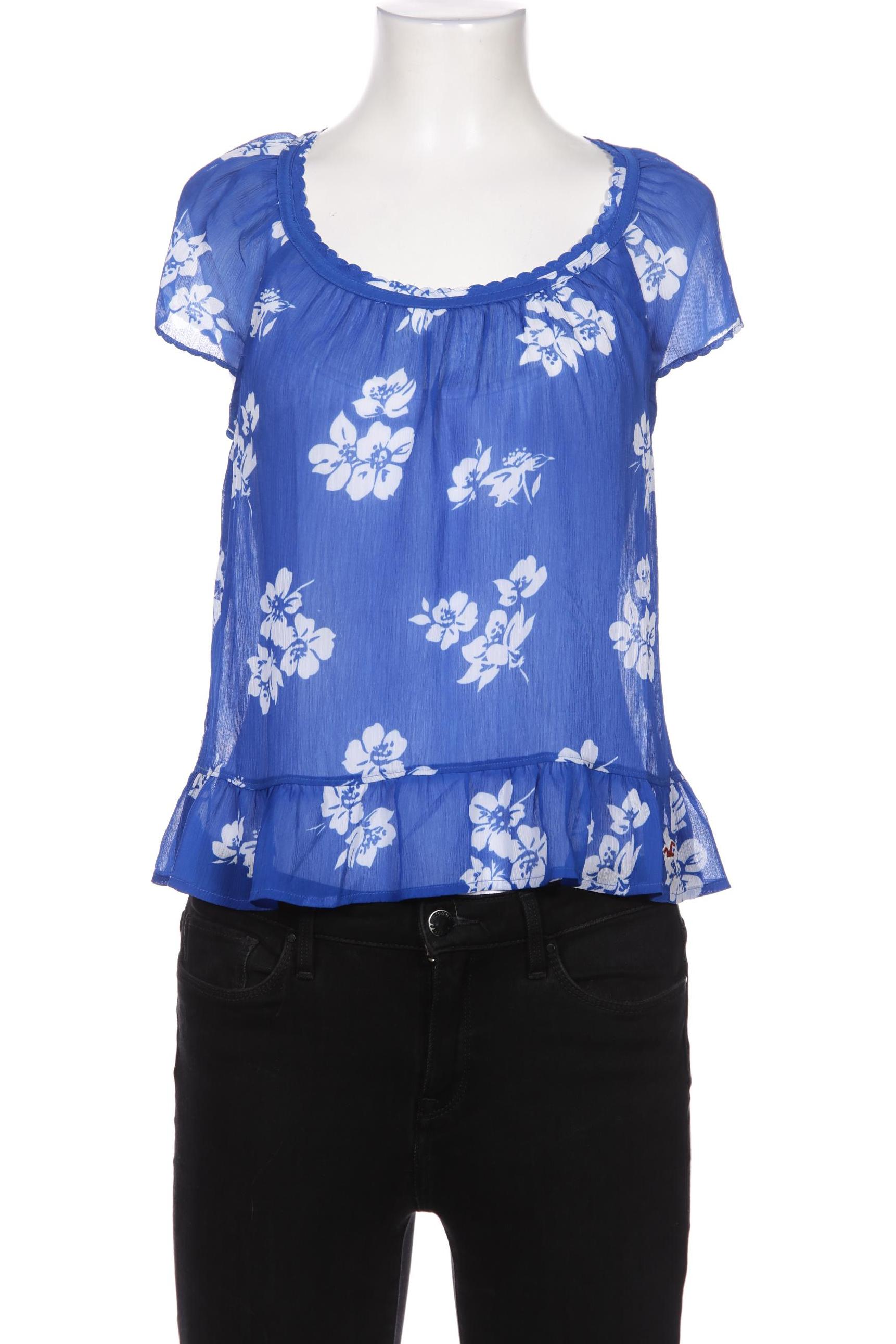 

Hollister Damen Bluse, blau, Gr. 36