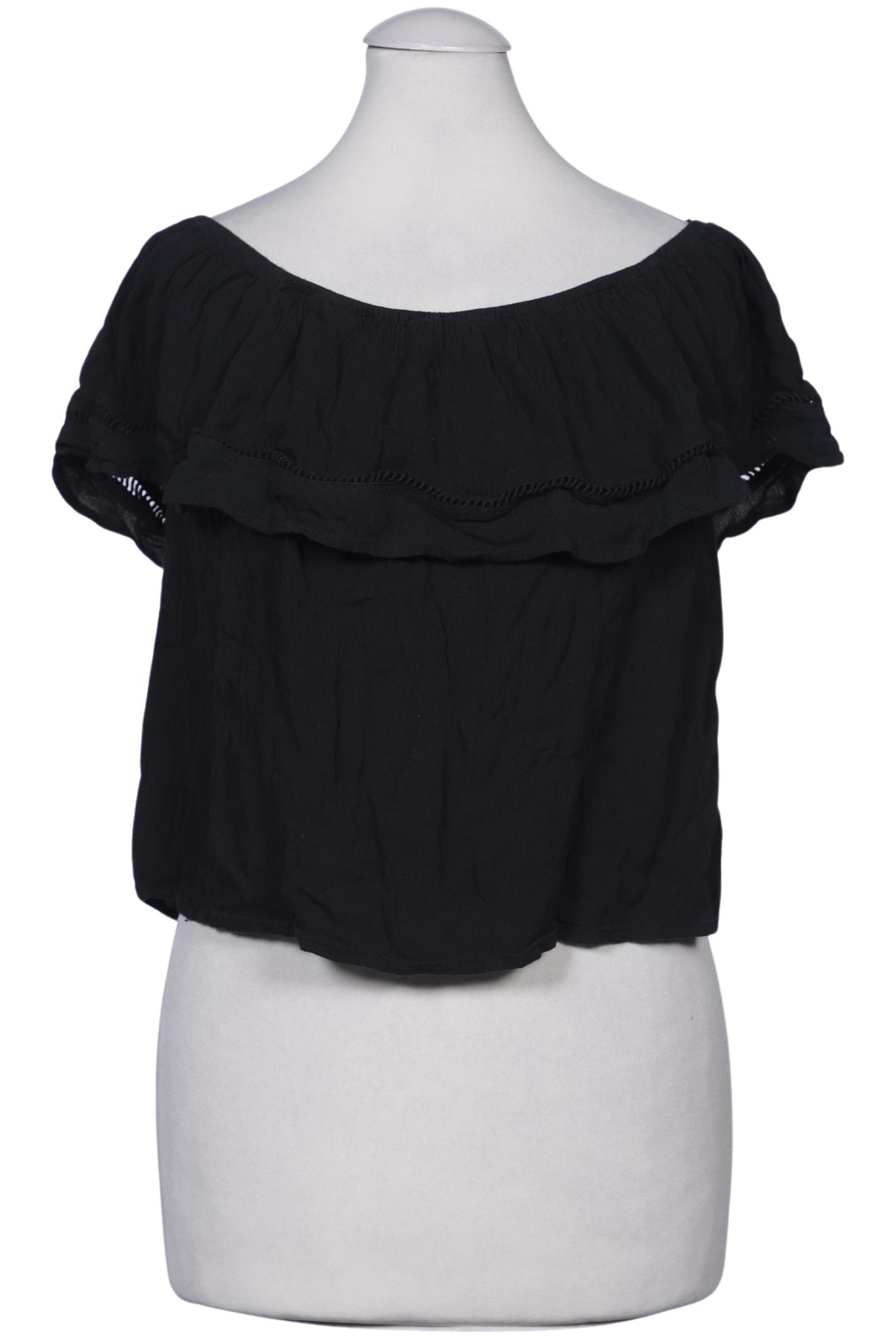 

Hollister Damen Bluse, schwarz, Gr. 36