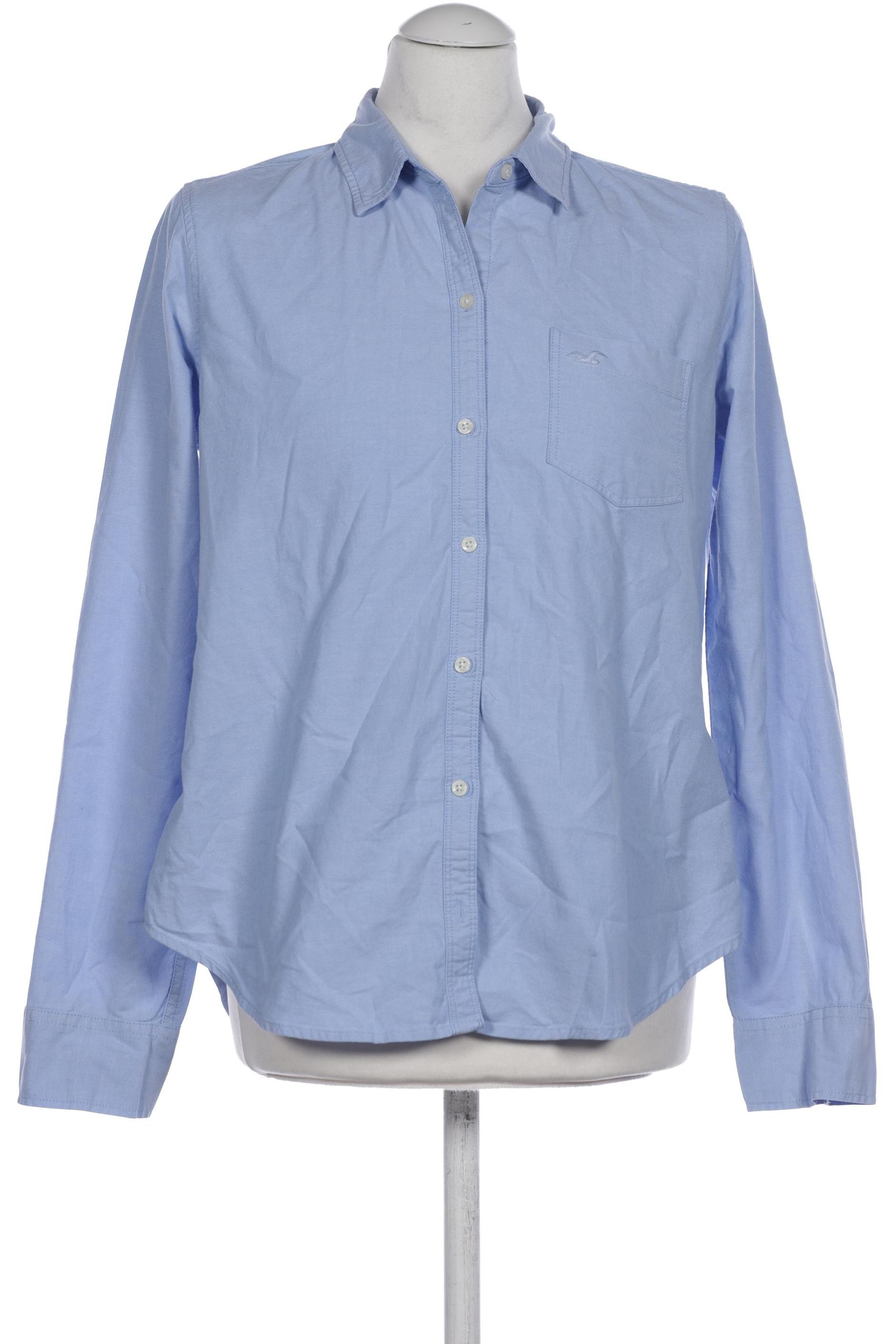 

Hollister Damen Bluse, hellblau, Gr. 42