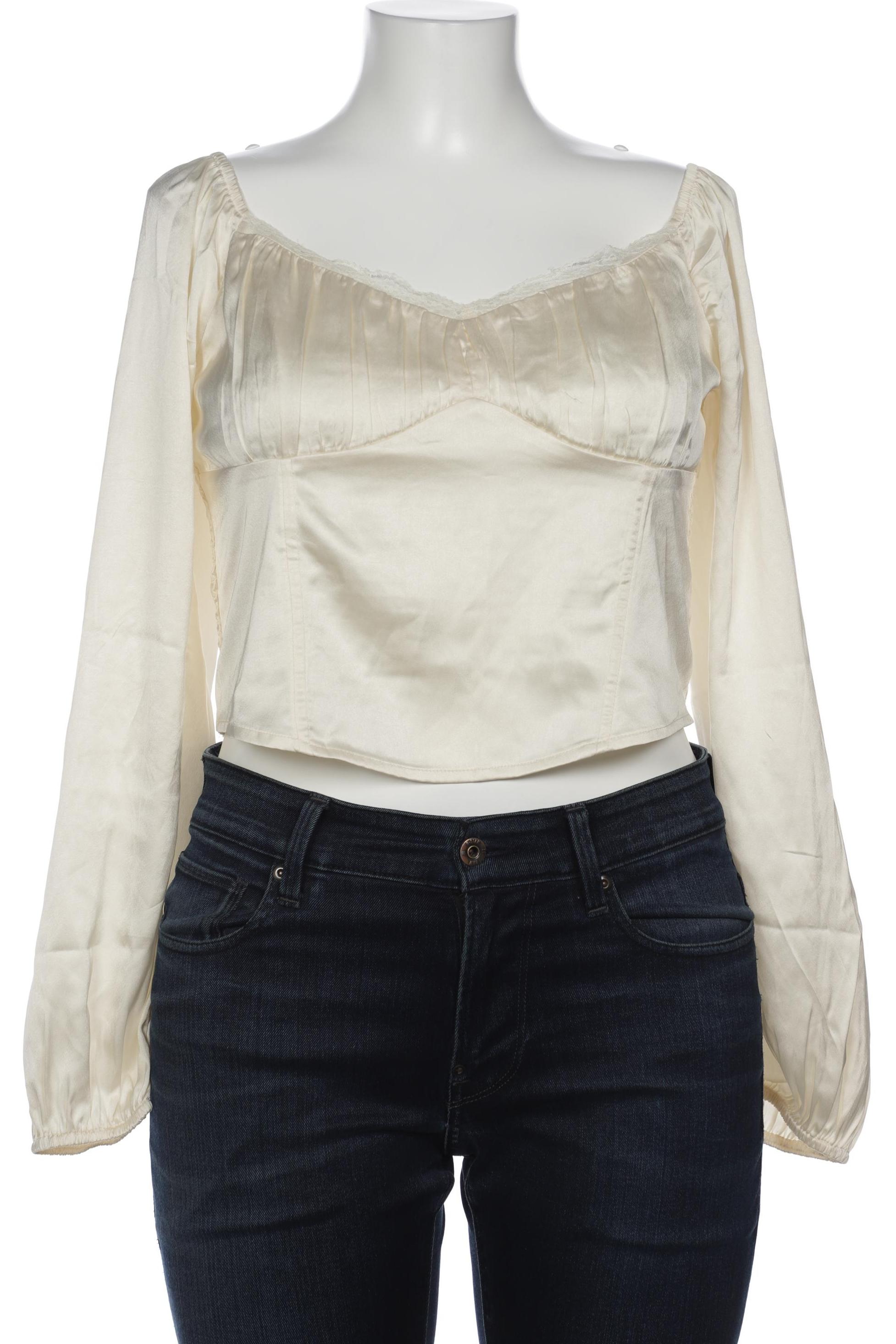 

Hollister Damen Bluse, cremeweiß, Gr. 44