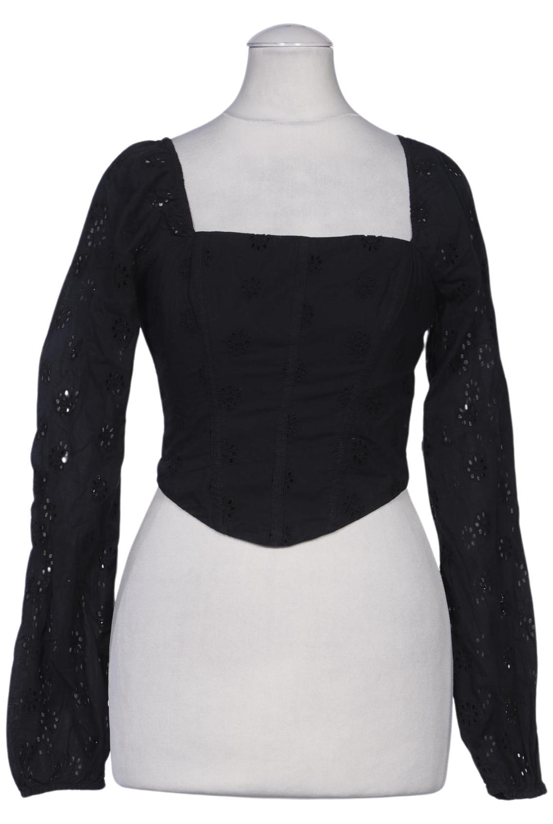 

Hollister Damen Bluse, schwarz, Gr. 34