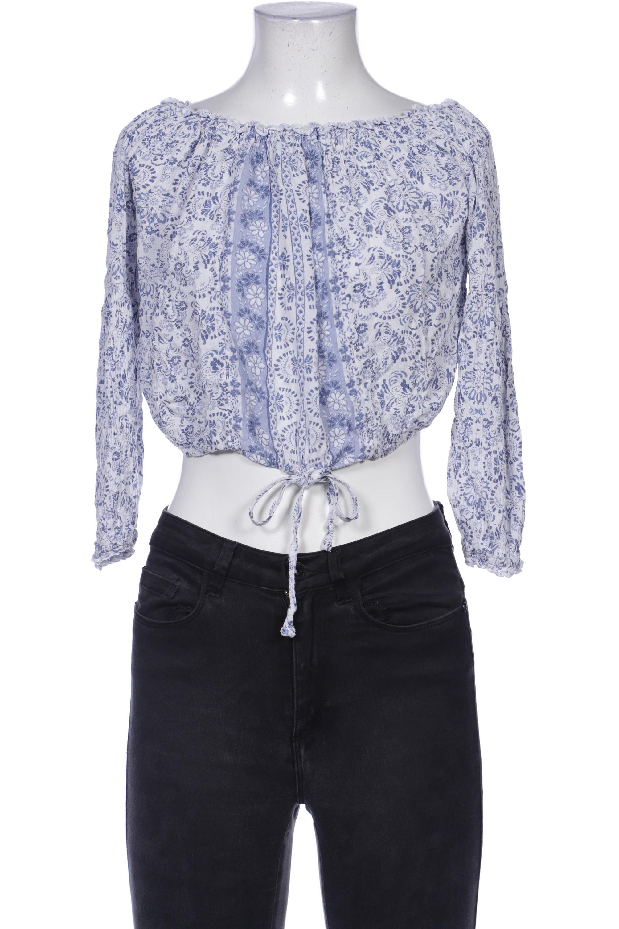 

Hollister Damen Bluse, blau, Gr. 34