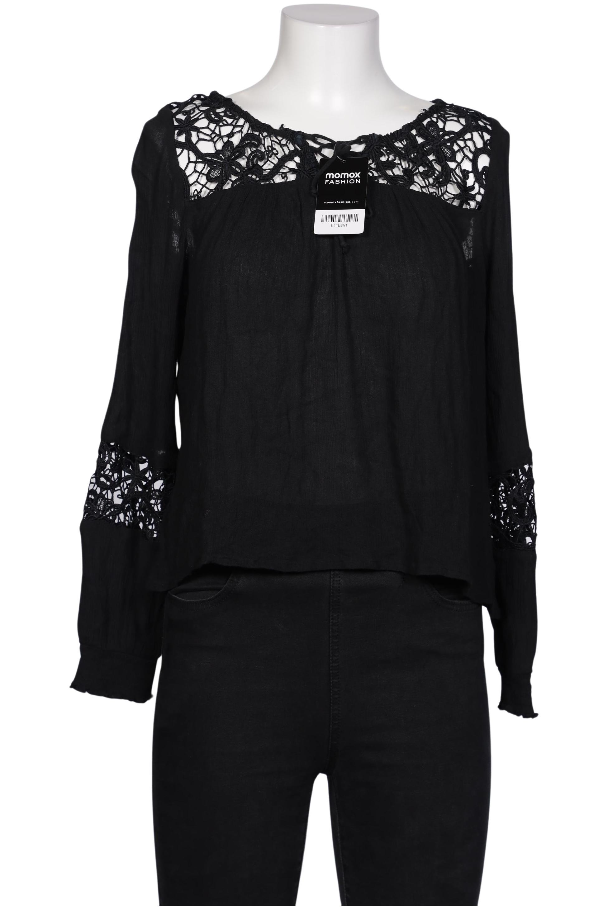 

Hollister Damen Bluse, schwarz, Gr. 38