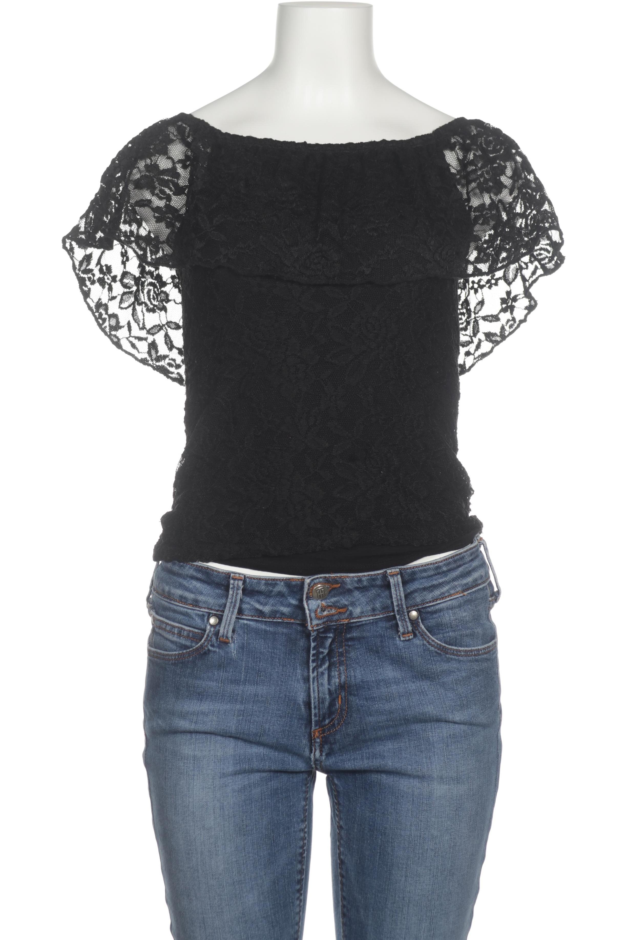 

Hollister Damen Bluse, schwarz, Gr. 34