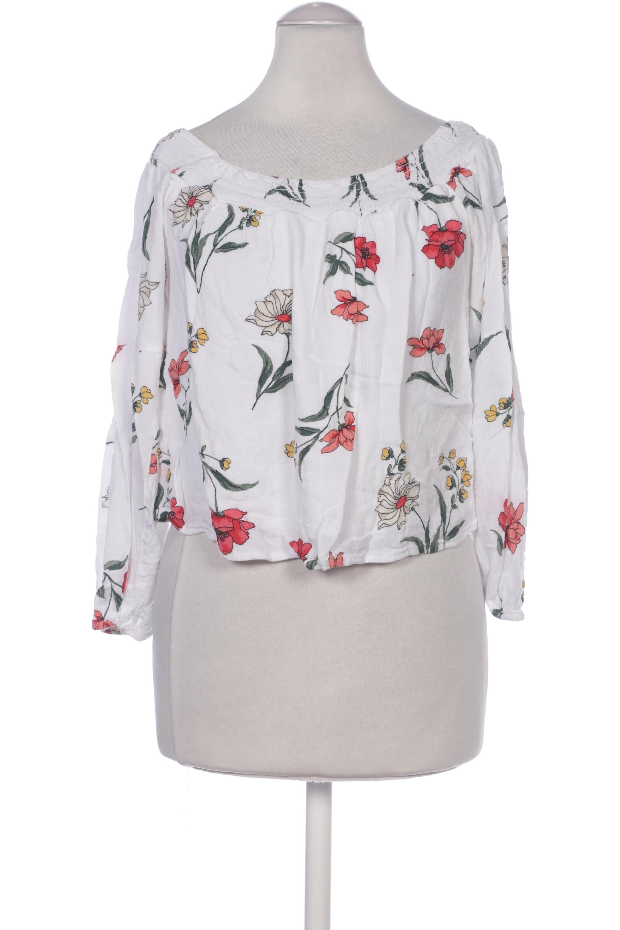 

Hollister Damen Bluse, weiß, Gr. 36