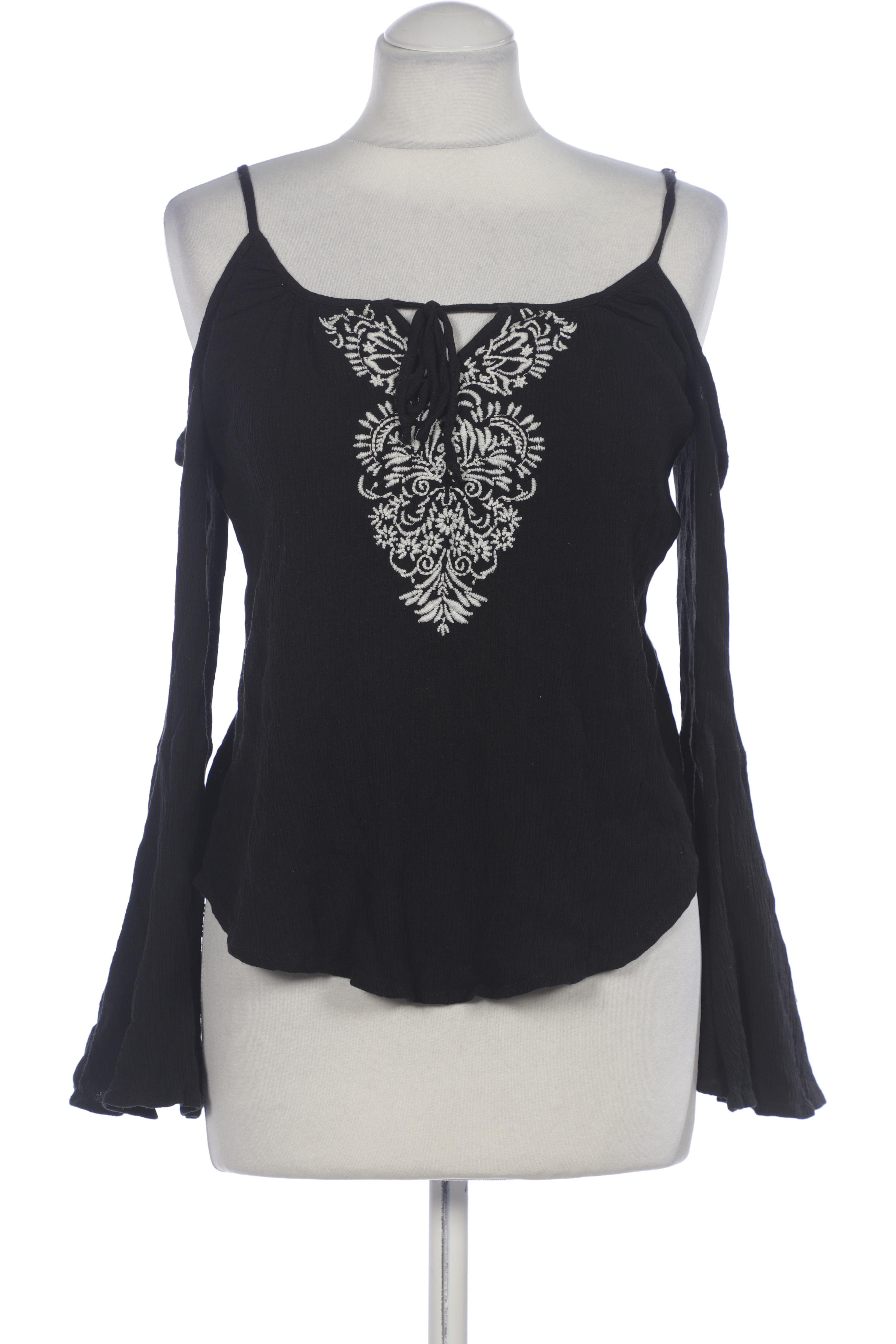 

Hollister Damen Bluse, schwarz, Gr. 36