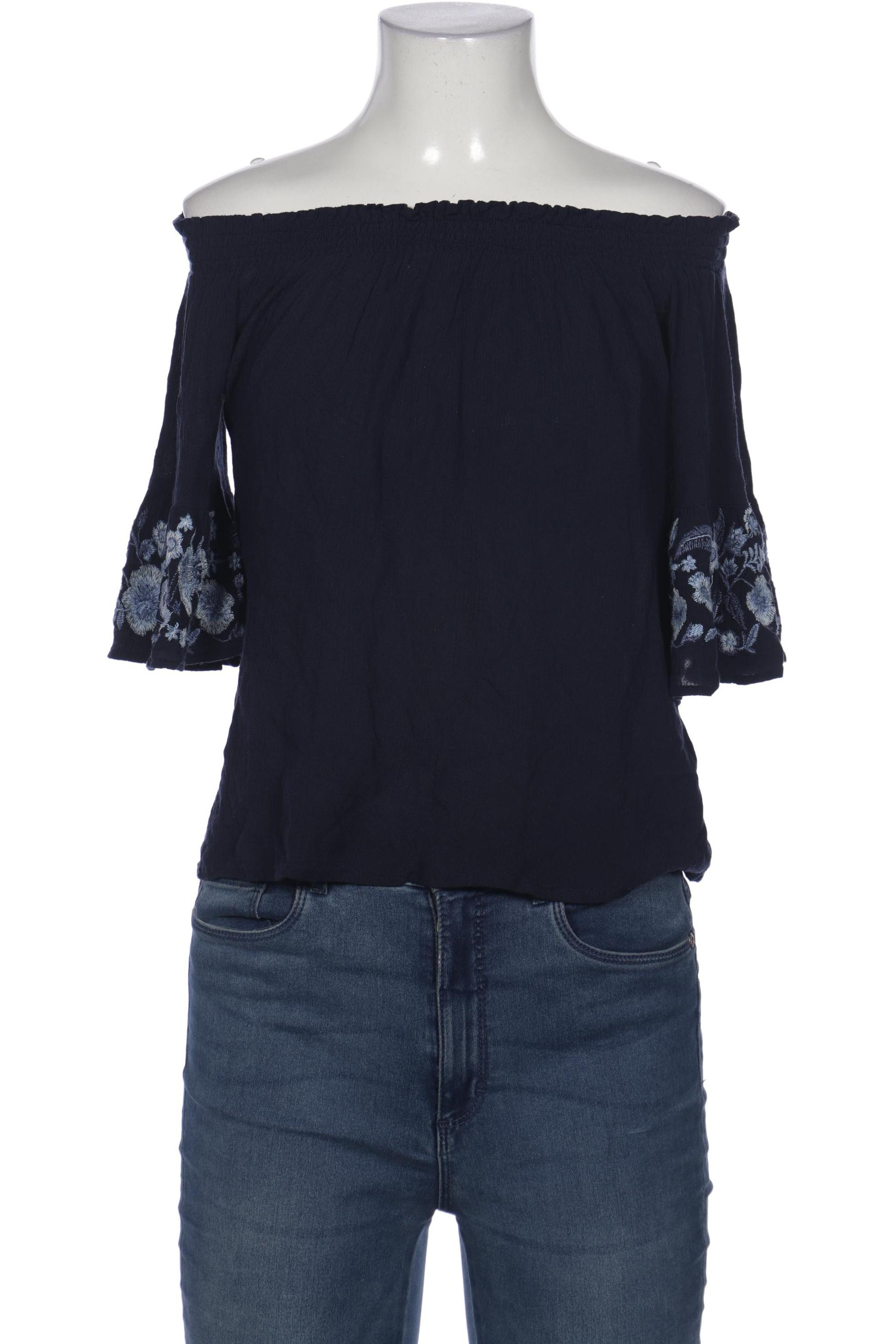 

Hollister Damen Bluse, marineblau, Gr. 34