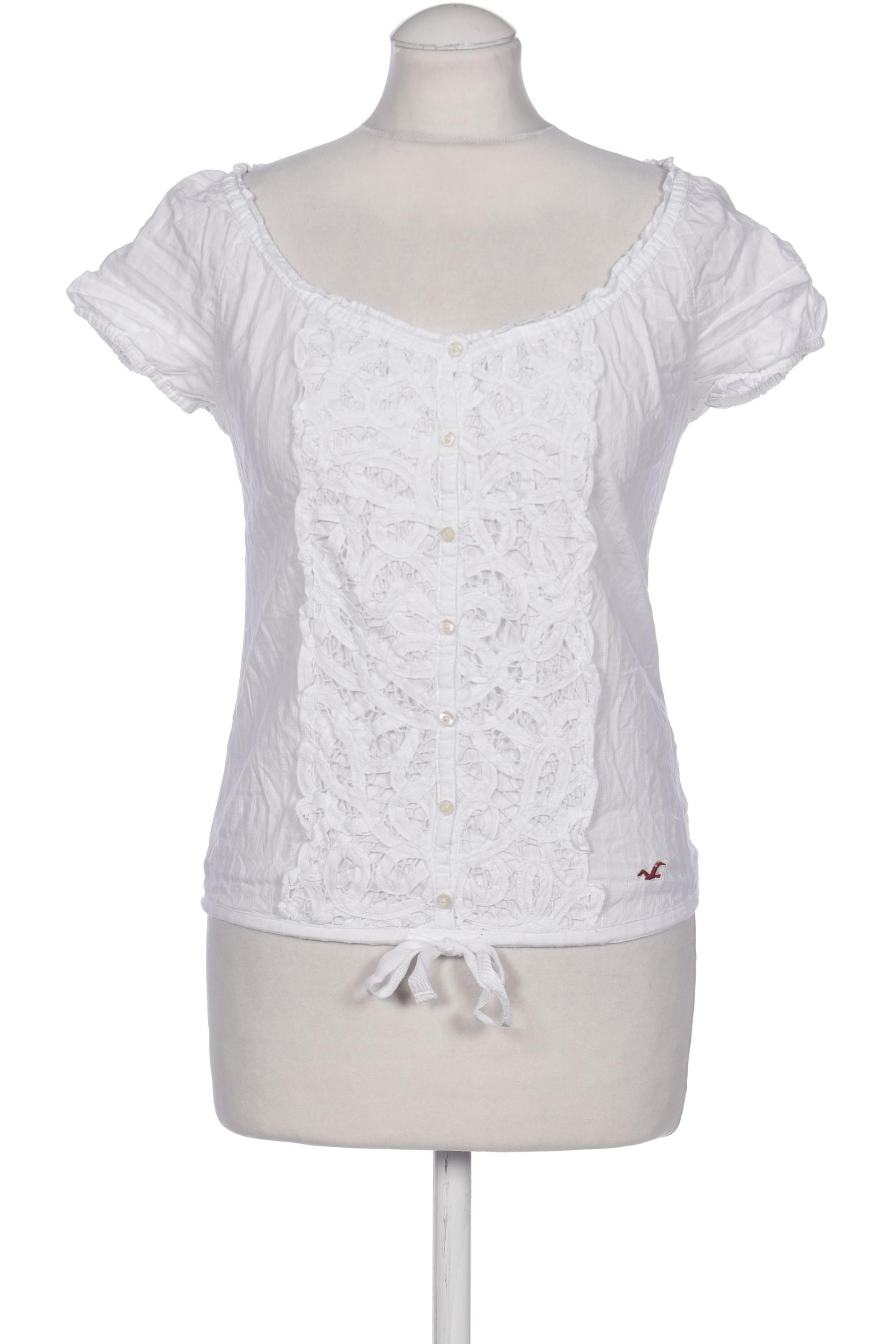 

Hollister Damen Bluse, weiß, Gr. 34